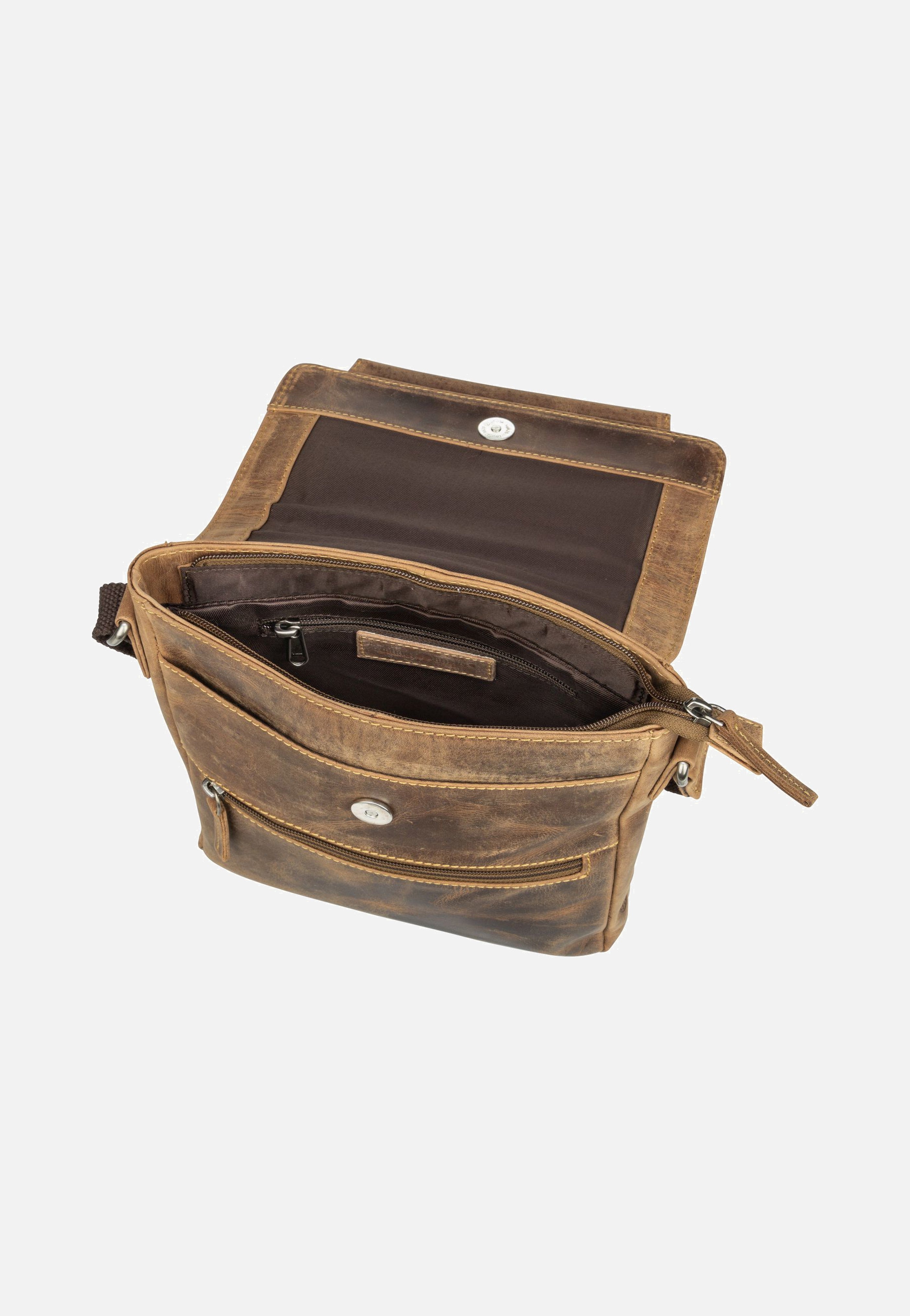 Greenburry - Vintage 1650C Brown - Crossbody Bag | Men-Image