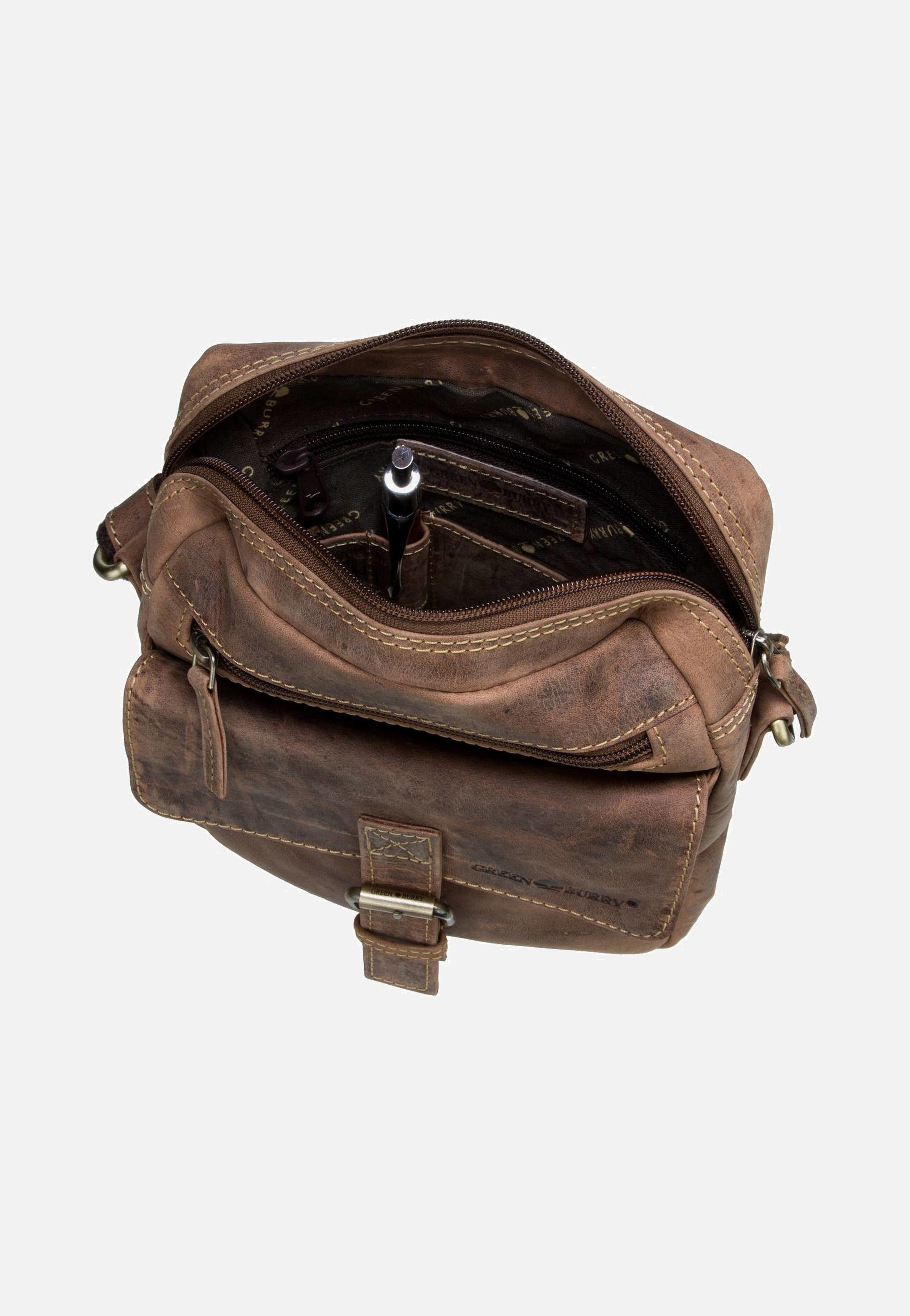 Greenburry - Vintage 1663 Sattelbraun - Crossbody Bag | Men-Image