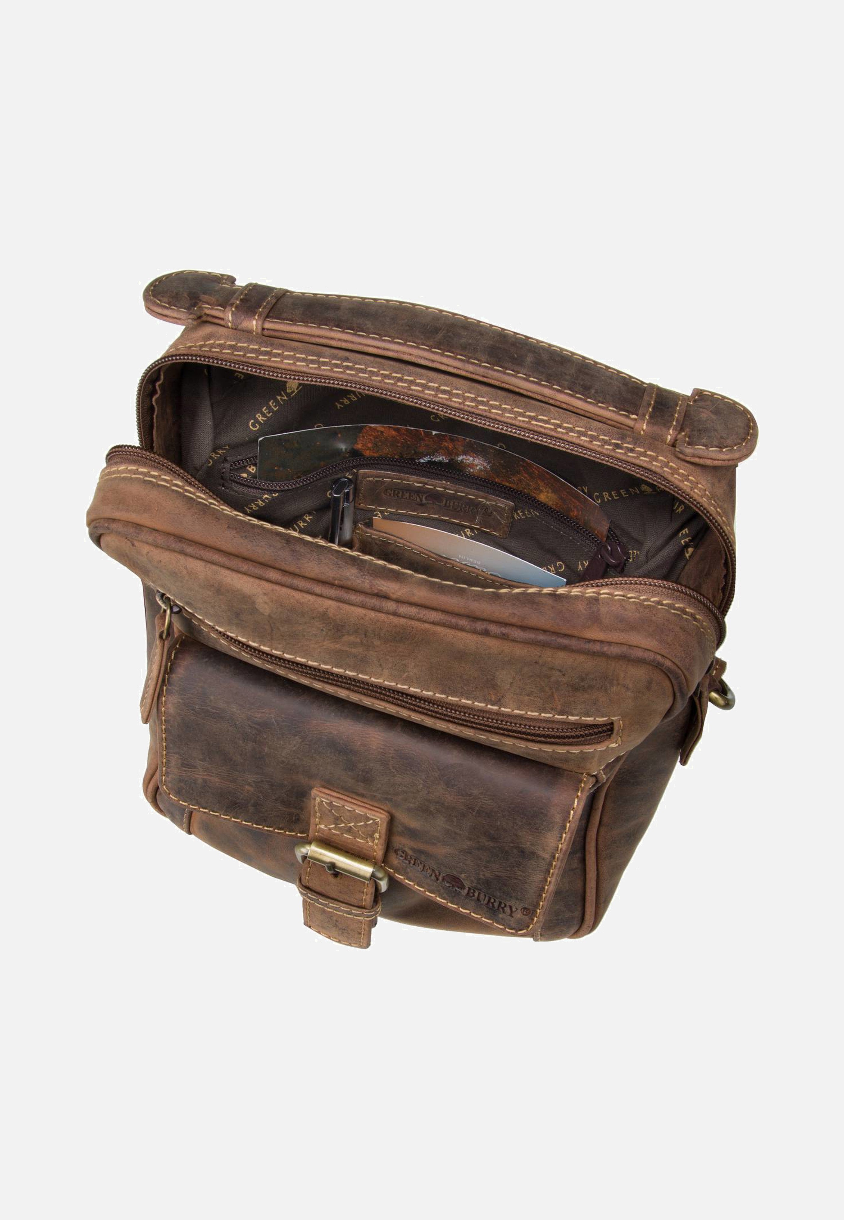 Greenburry - Vintage 1664 Medium Sattelbraun - Crossbody Bag | Men-Image