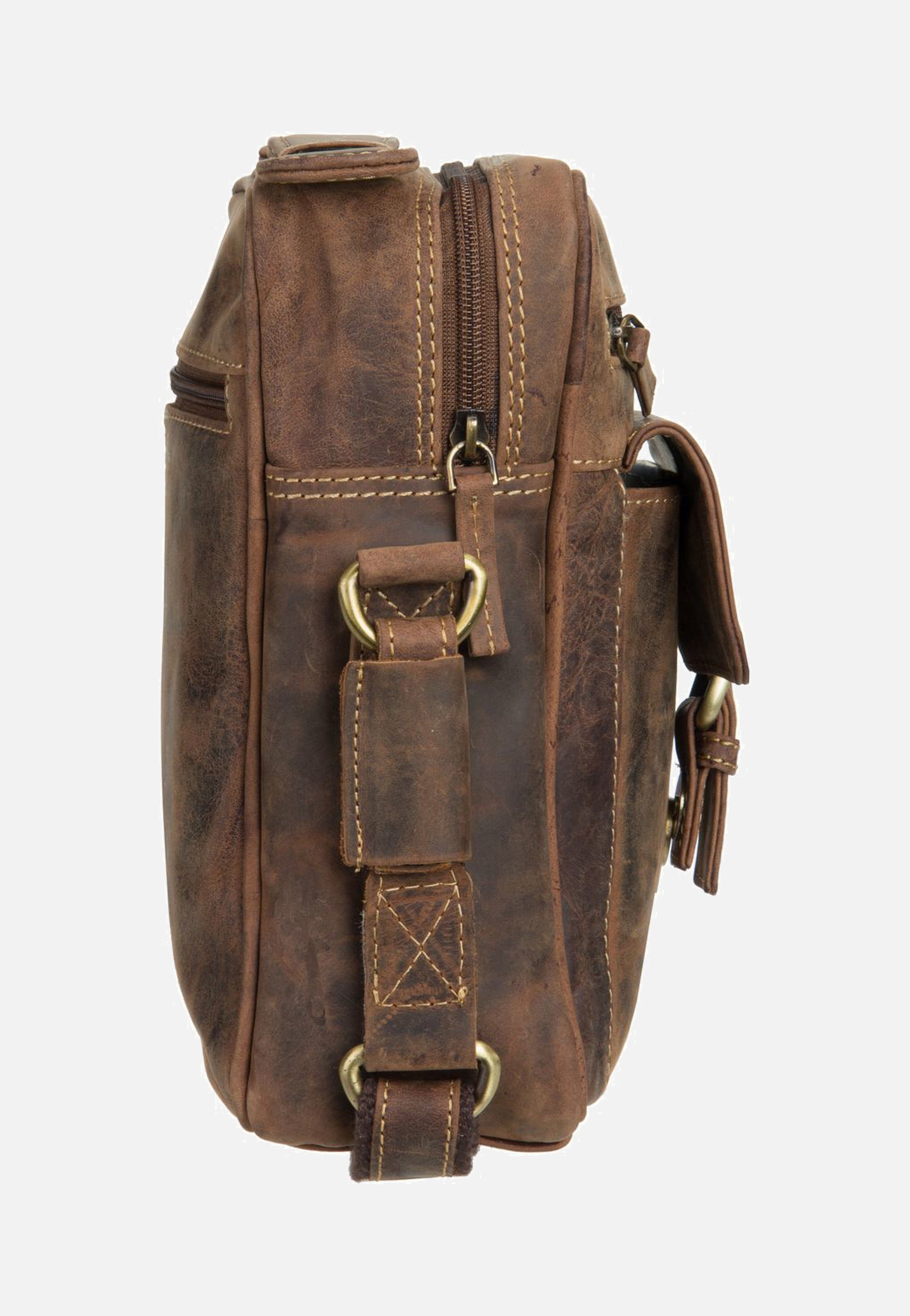 Greenburry - Vintage 1664 Medium Sattelbraun - Crossbody Bag | Men-Image
