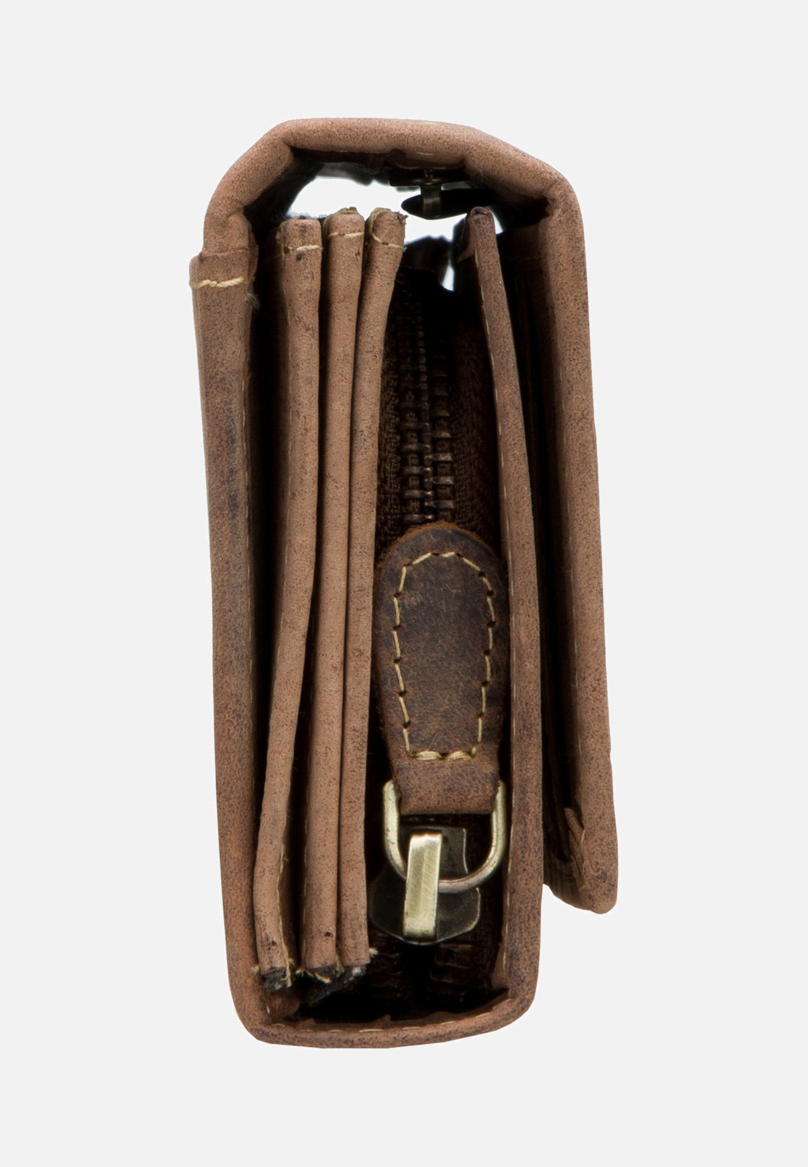 Greenburry - Vintage 1669 lang Sattelbraun - Wallet | Women-Image