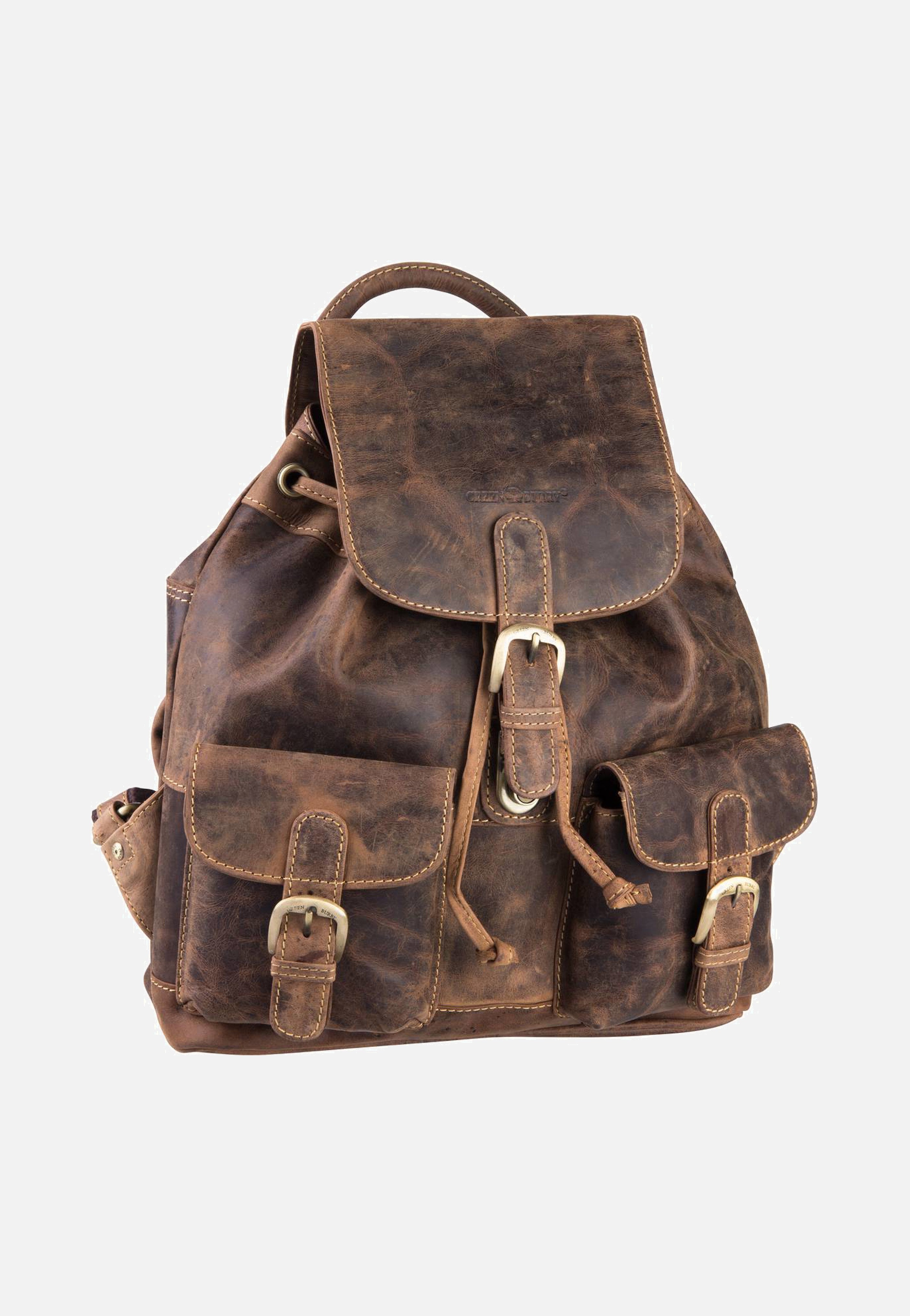 Greenburry - Vintage 1711M medium Sattelbraun - Backpack | Neutral-Image
