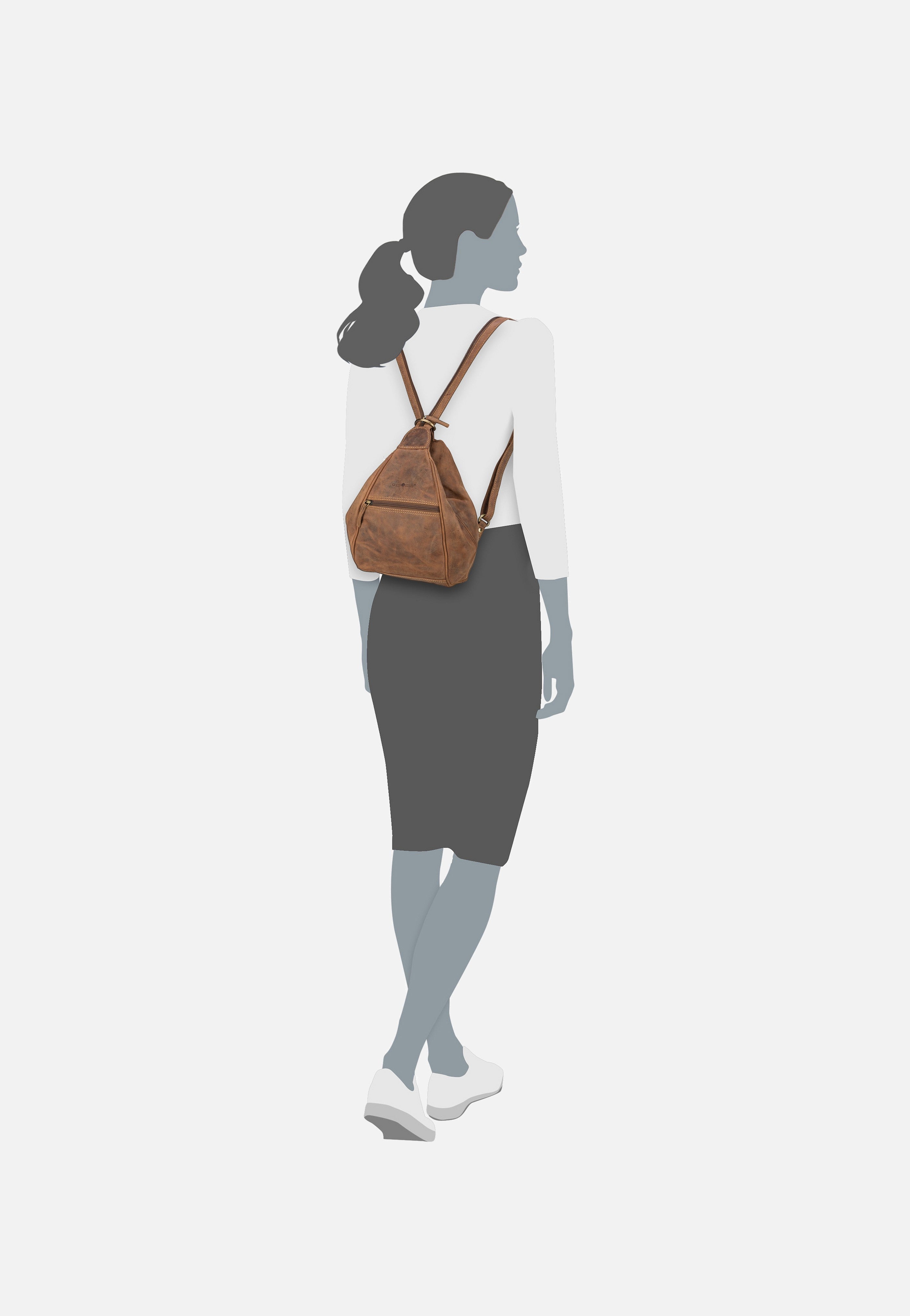 Greenburry - Vintage 1717 Brown - Backpack | Women-Image