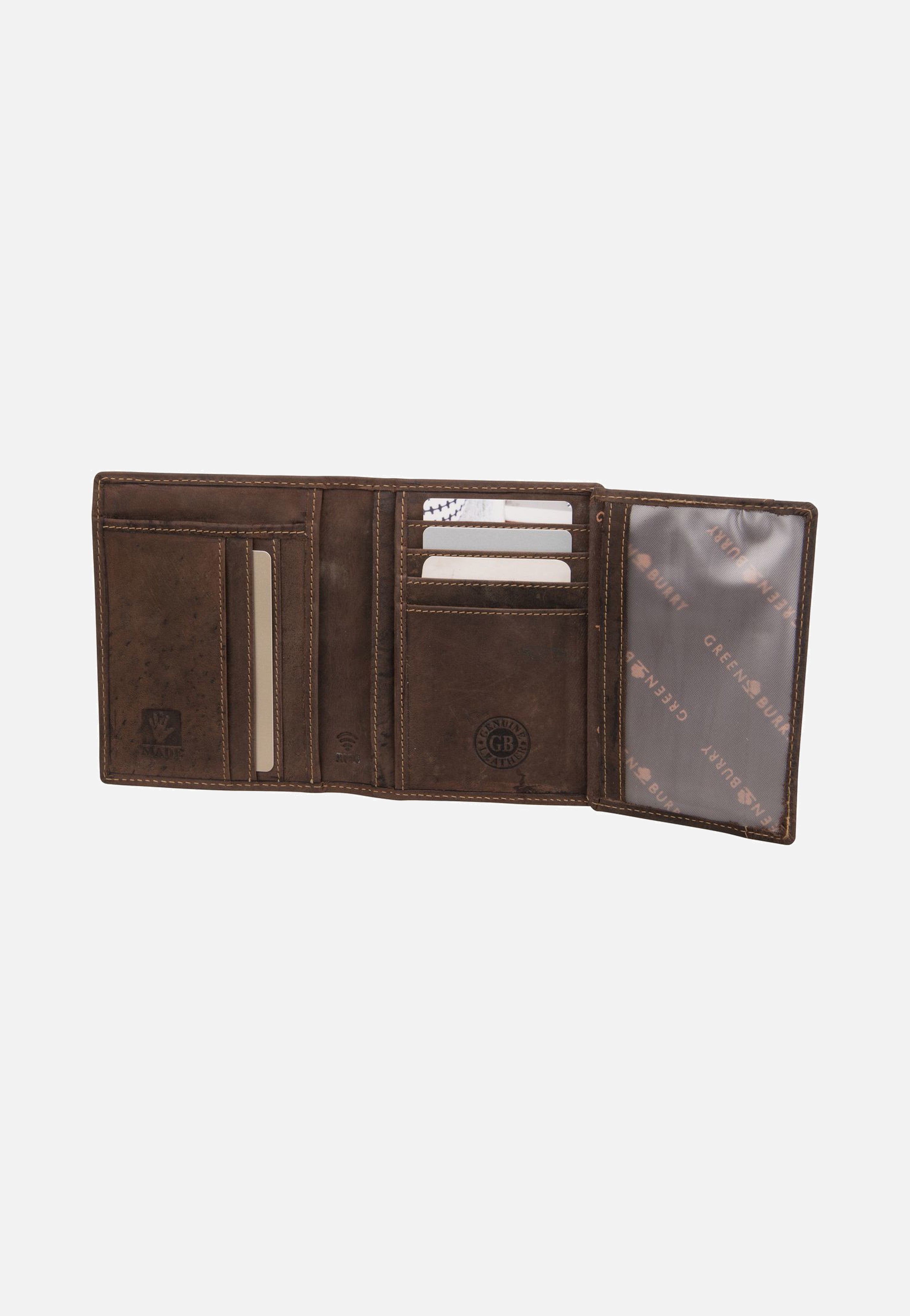 Greenburry - Vintage 1794B RFID Sattelbraun - Wallet | Men-Image