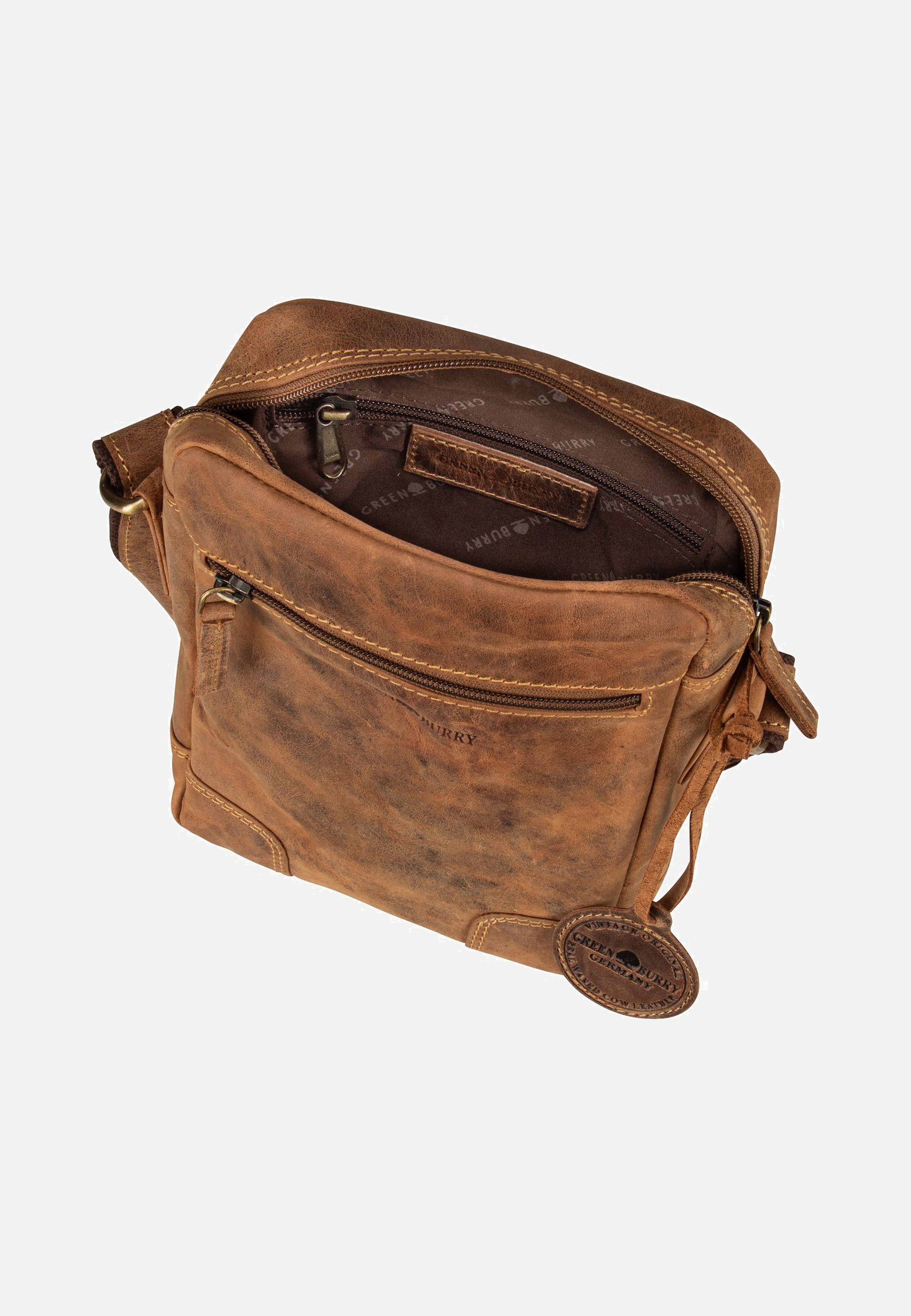 Greenburry - Vintage 1832M Sattelbraun - Crossbody Bag | Neutral-Image