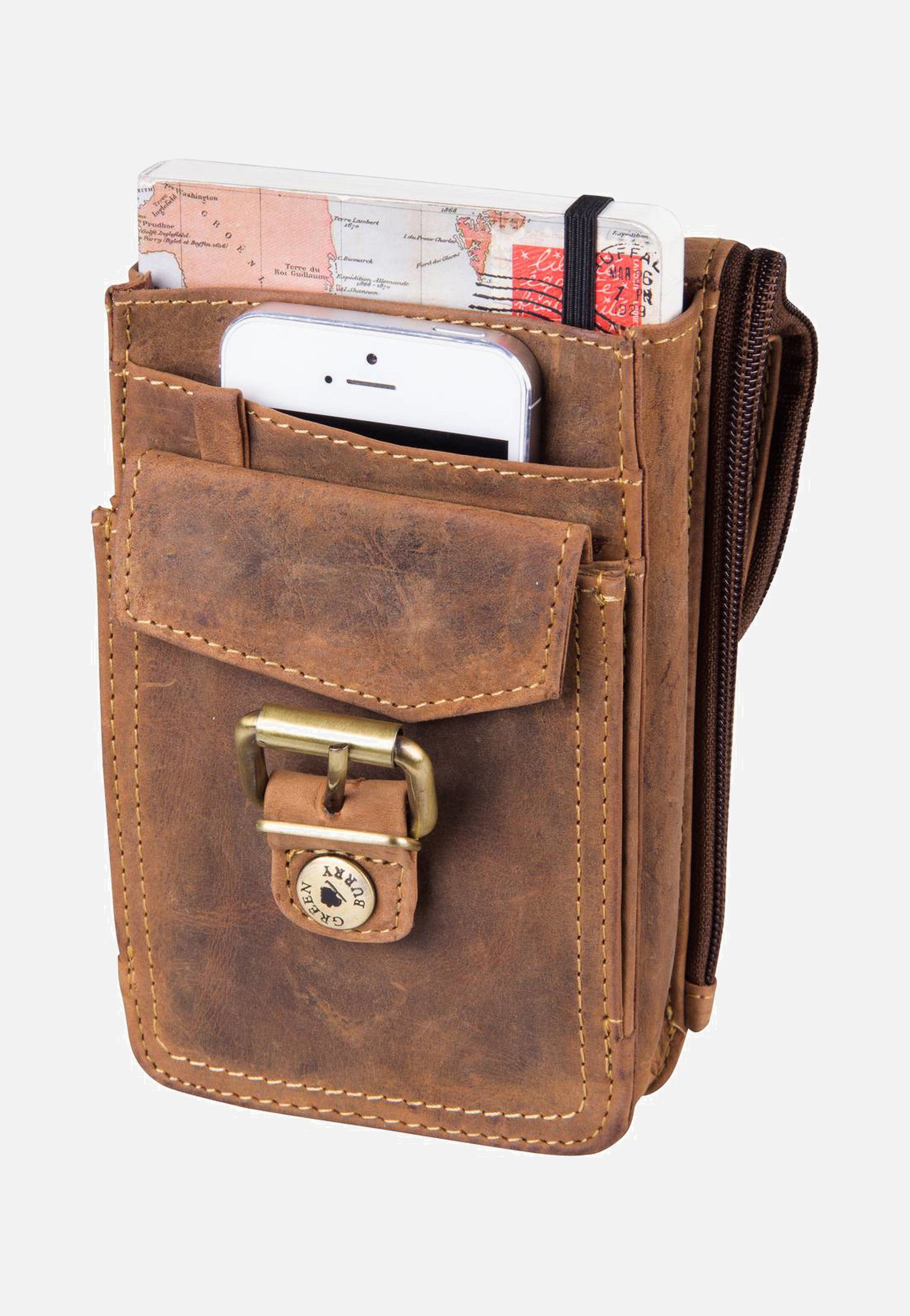 Greenburry - Vintage 326M RV-Gürteltasche XL Sattelbraun - Fanny Pack | Neutral-Image