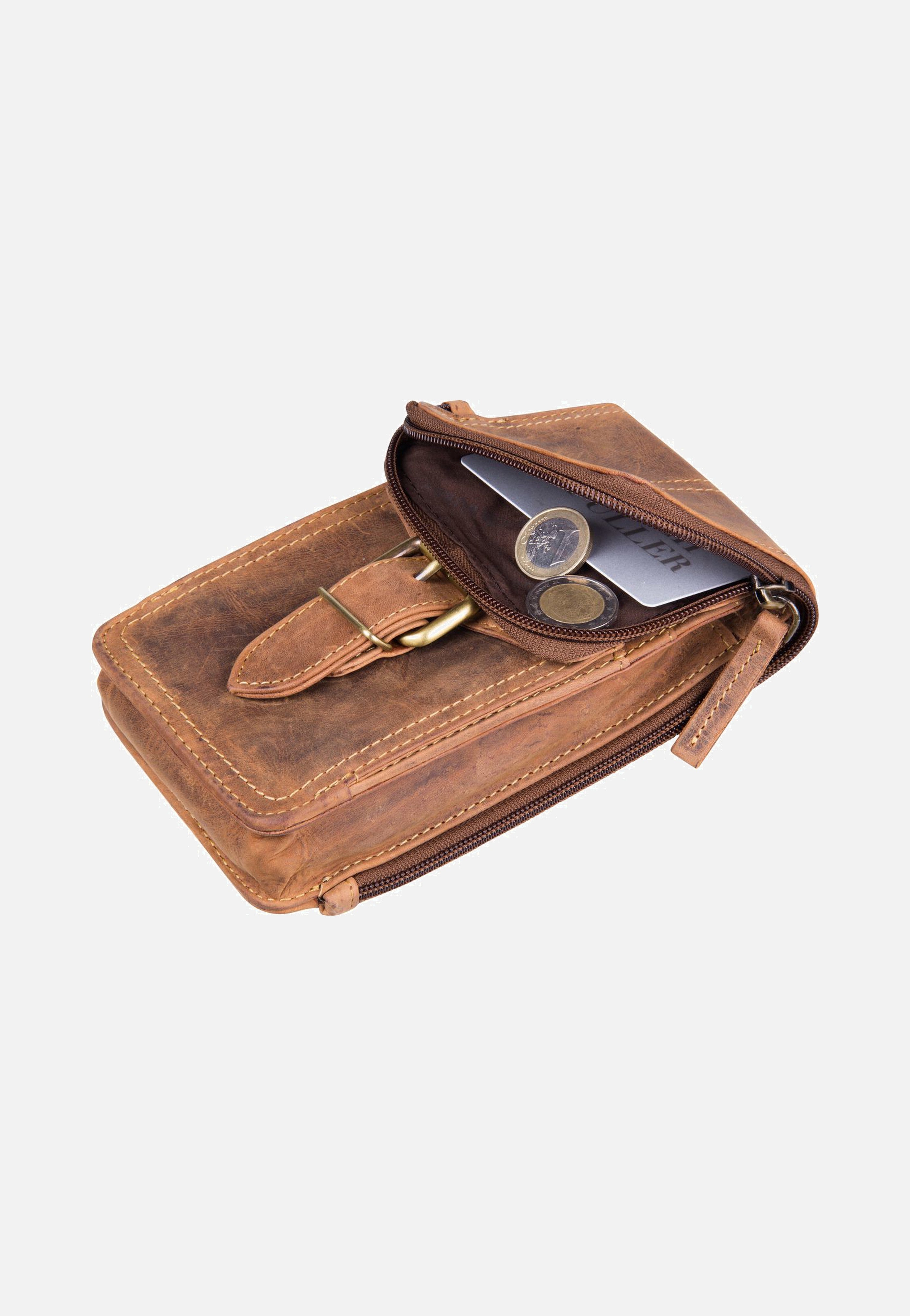 Greenburry - Vintage 326M RV-Gürteltasche XL Sattelbraun - Fanny Pack | Neutral-Image