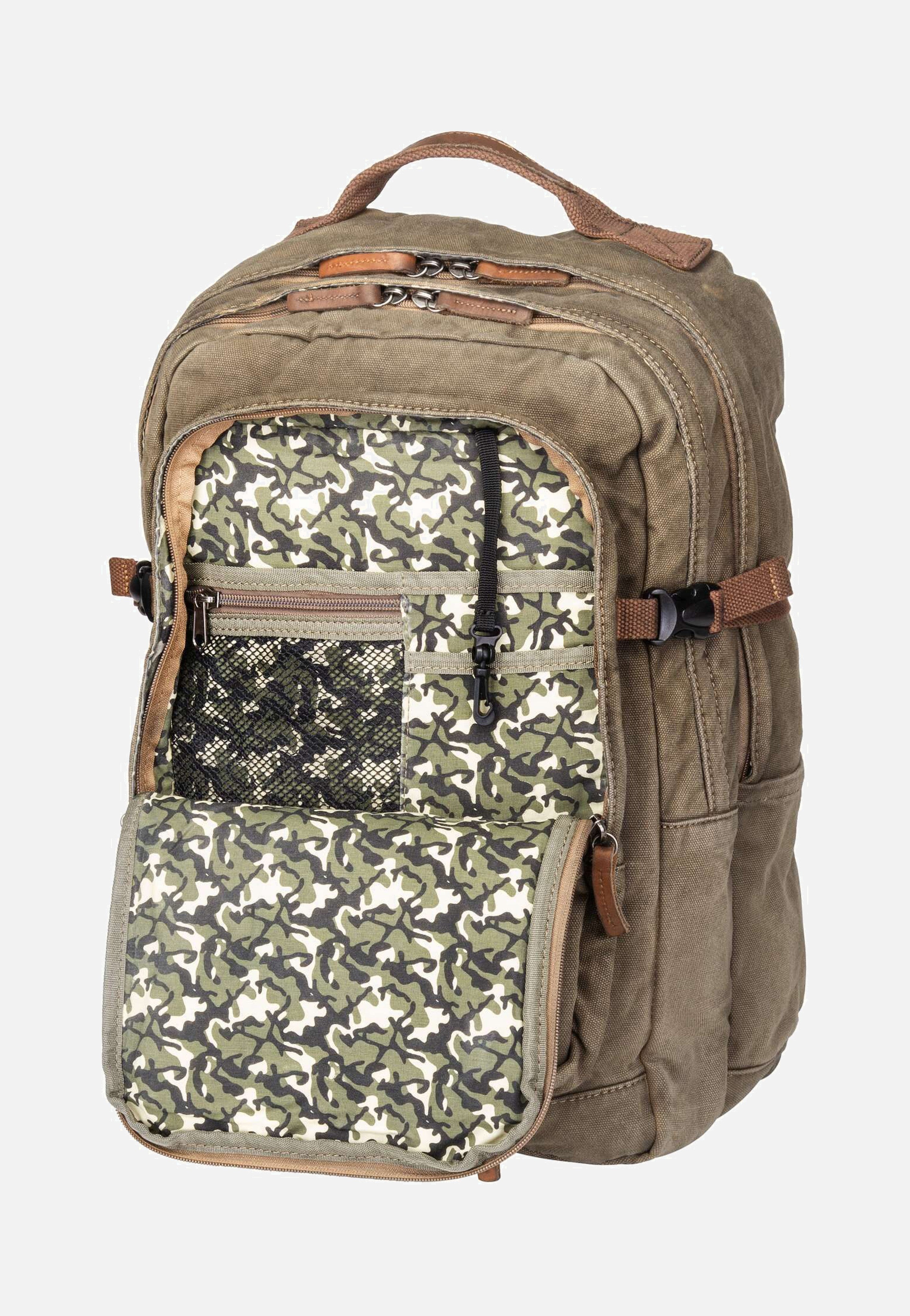 Greenburry - Vintage Aviator Harvard 5889 Khaki - Backpack | Neutral-Image