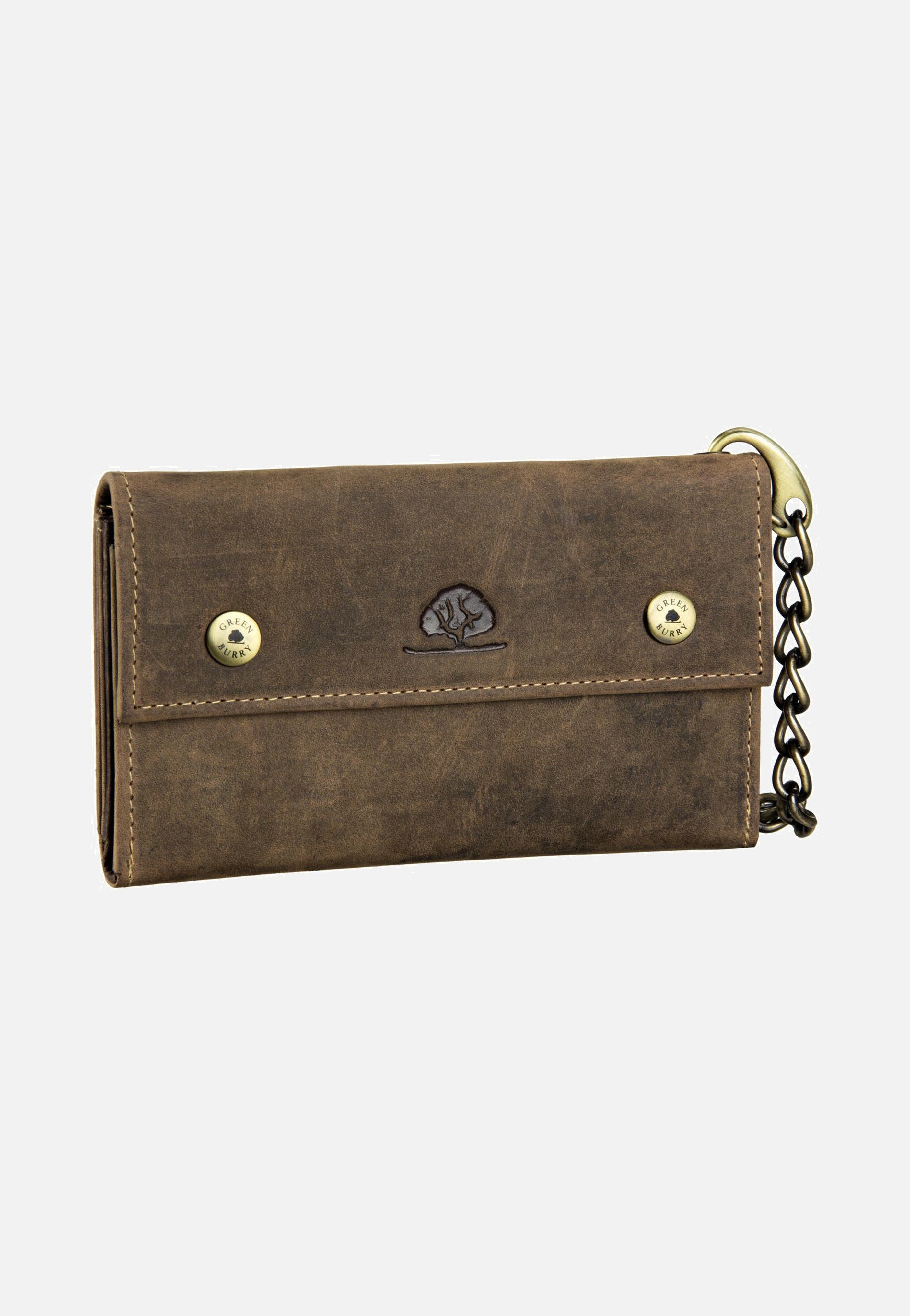 Greenburry - Vintage Bikerbörse Sattelbraun - Wallet | Men-Image