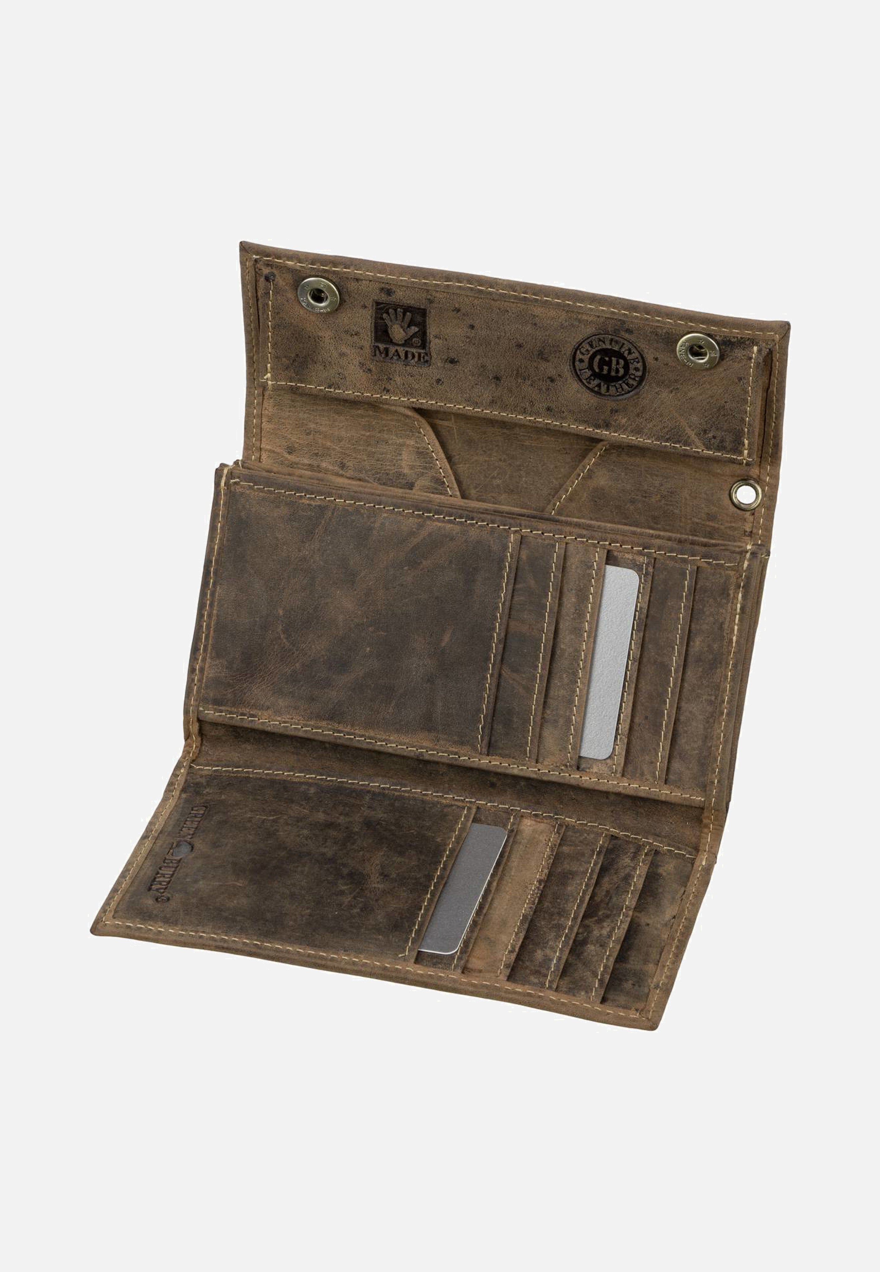 Greenburry - Vintage Bikerbörse Sattelbraun - Wallet | Men-Image