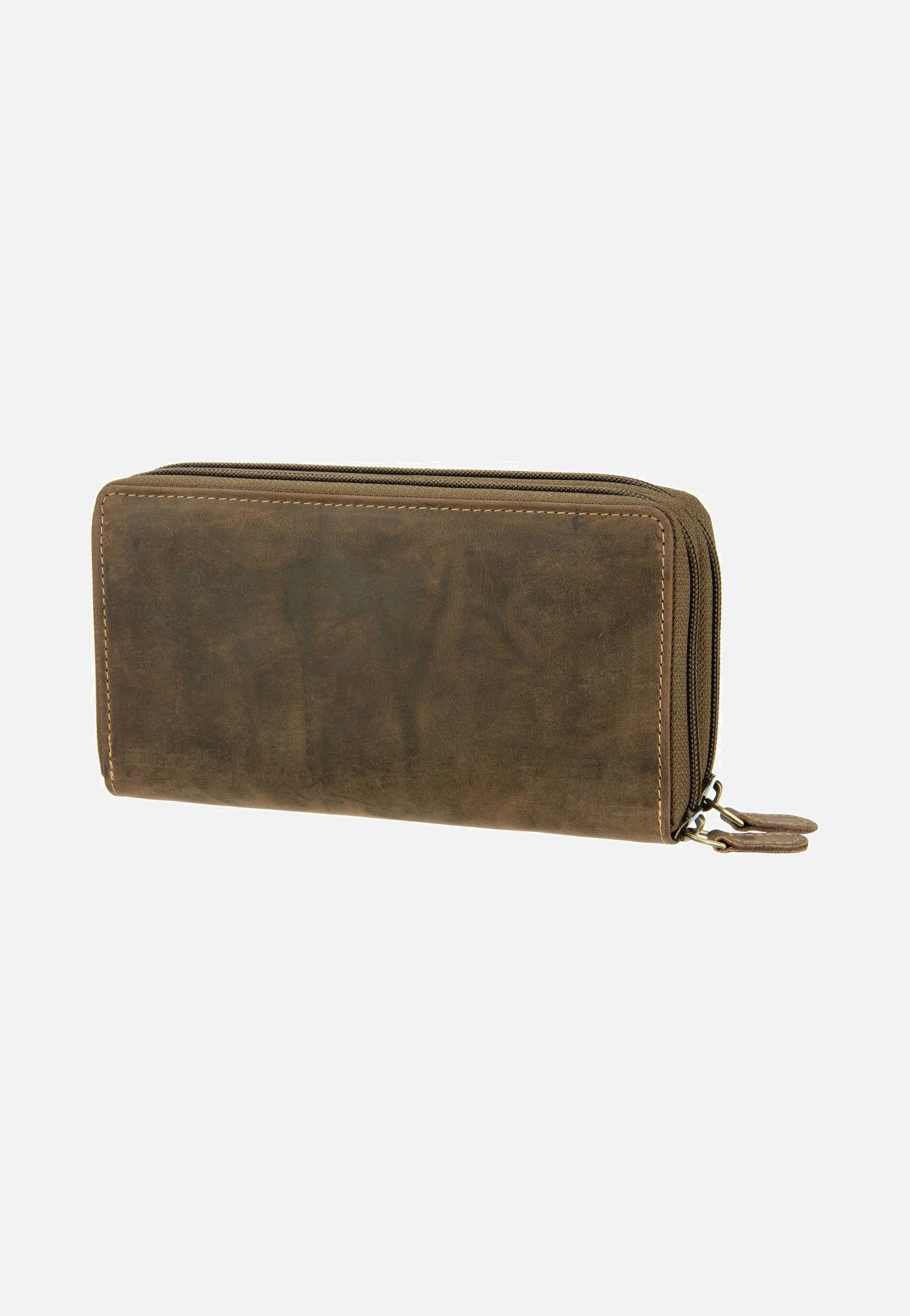Greenburry - Vintage Leder Sattelbraun - Wallet | Women-Image