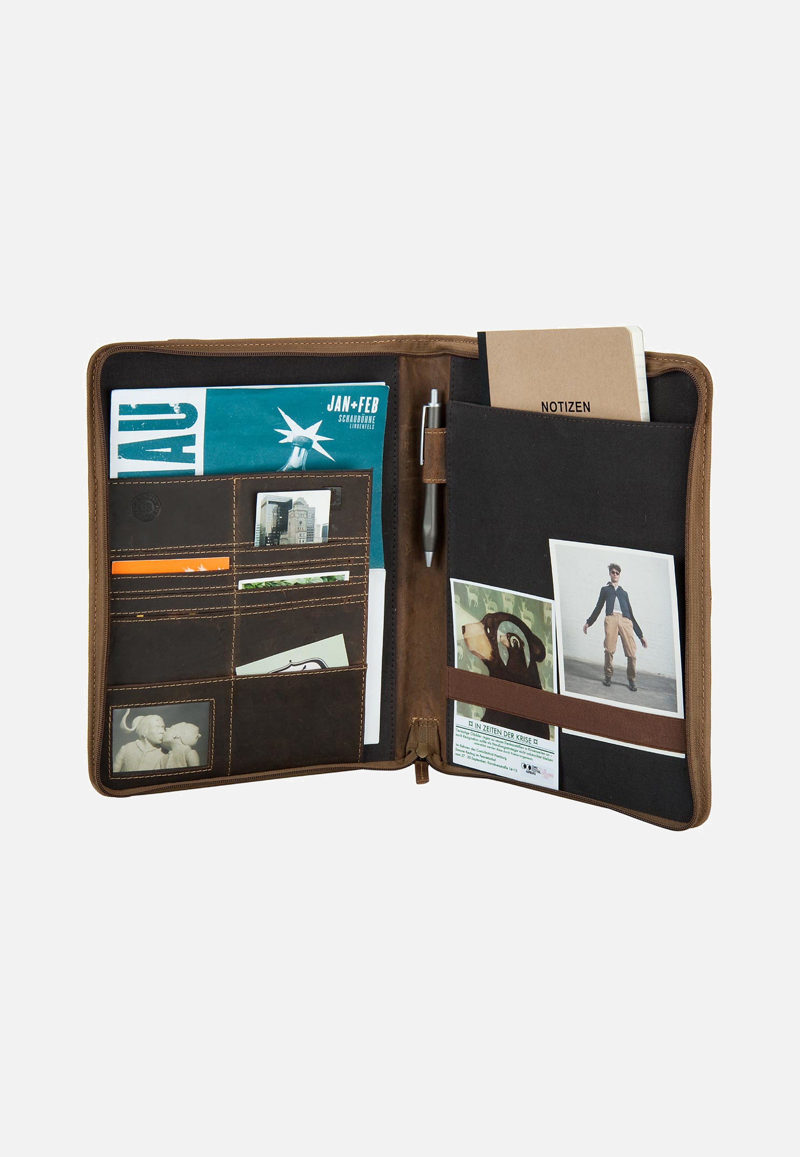 Greenburry - Vintage Manager Sattelbraun - Document Folder | Men-Image