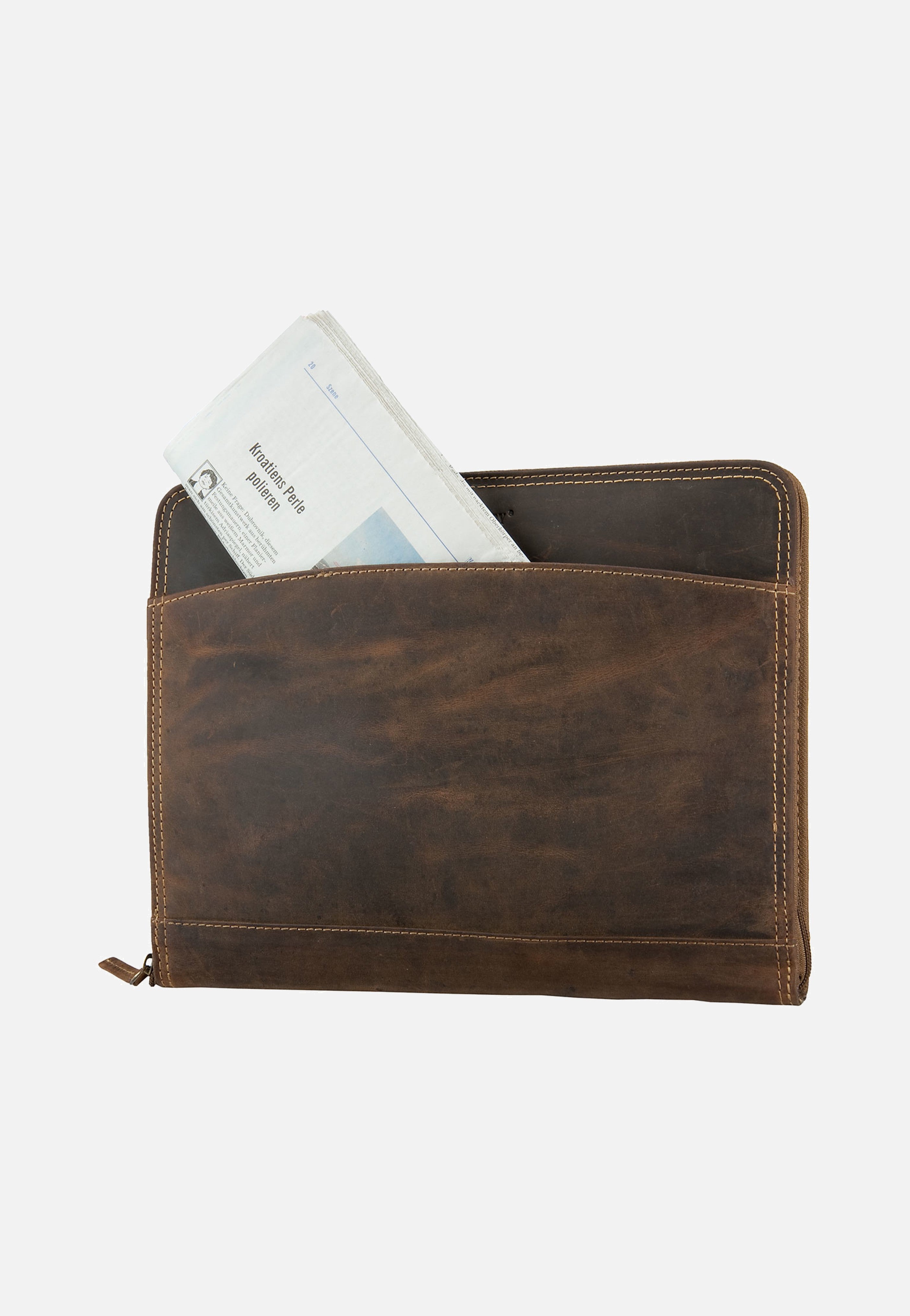 Greenburry - Vintage Manager Sattelbraun - Document Folder | Men-Image