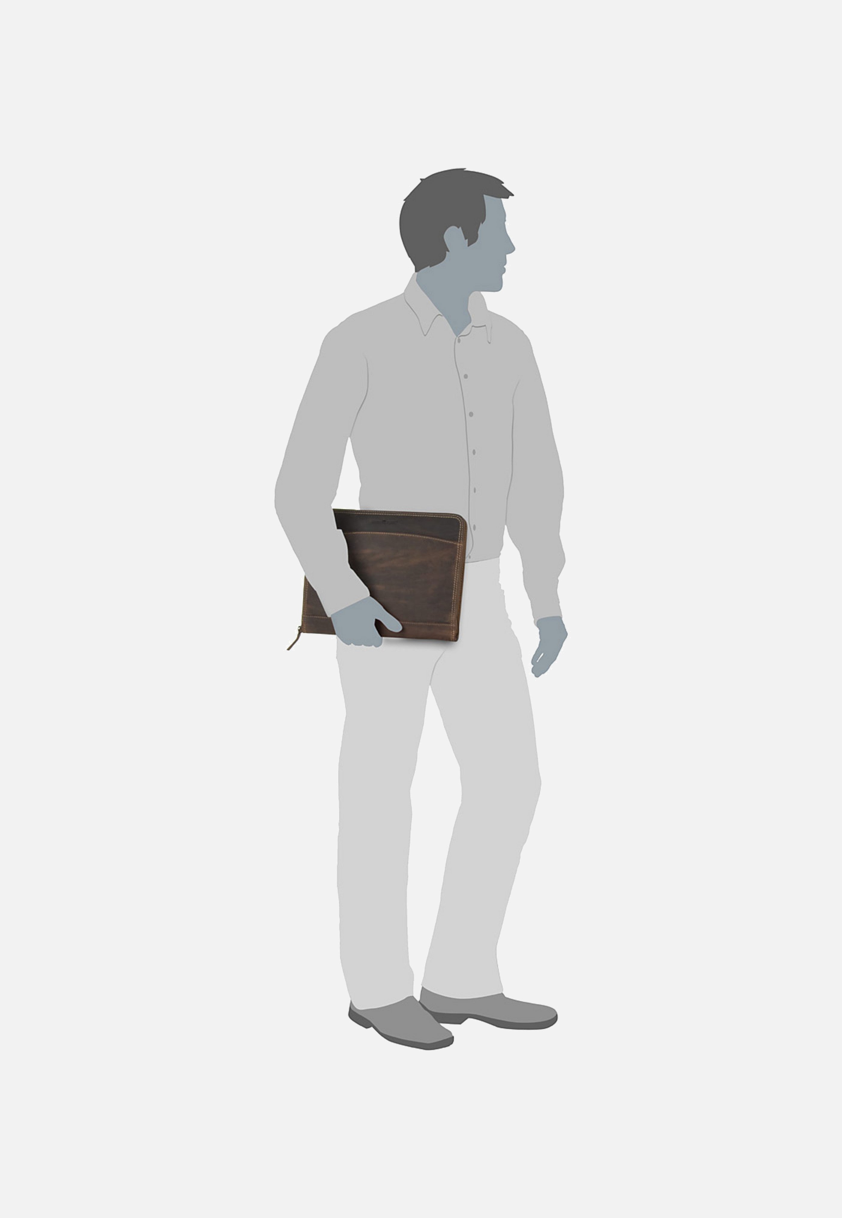 Greenburry - Vintage Manager Sattelbraun - Document Folder | Men-Image