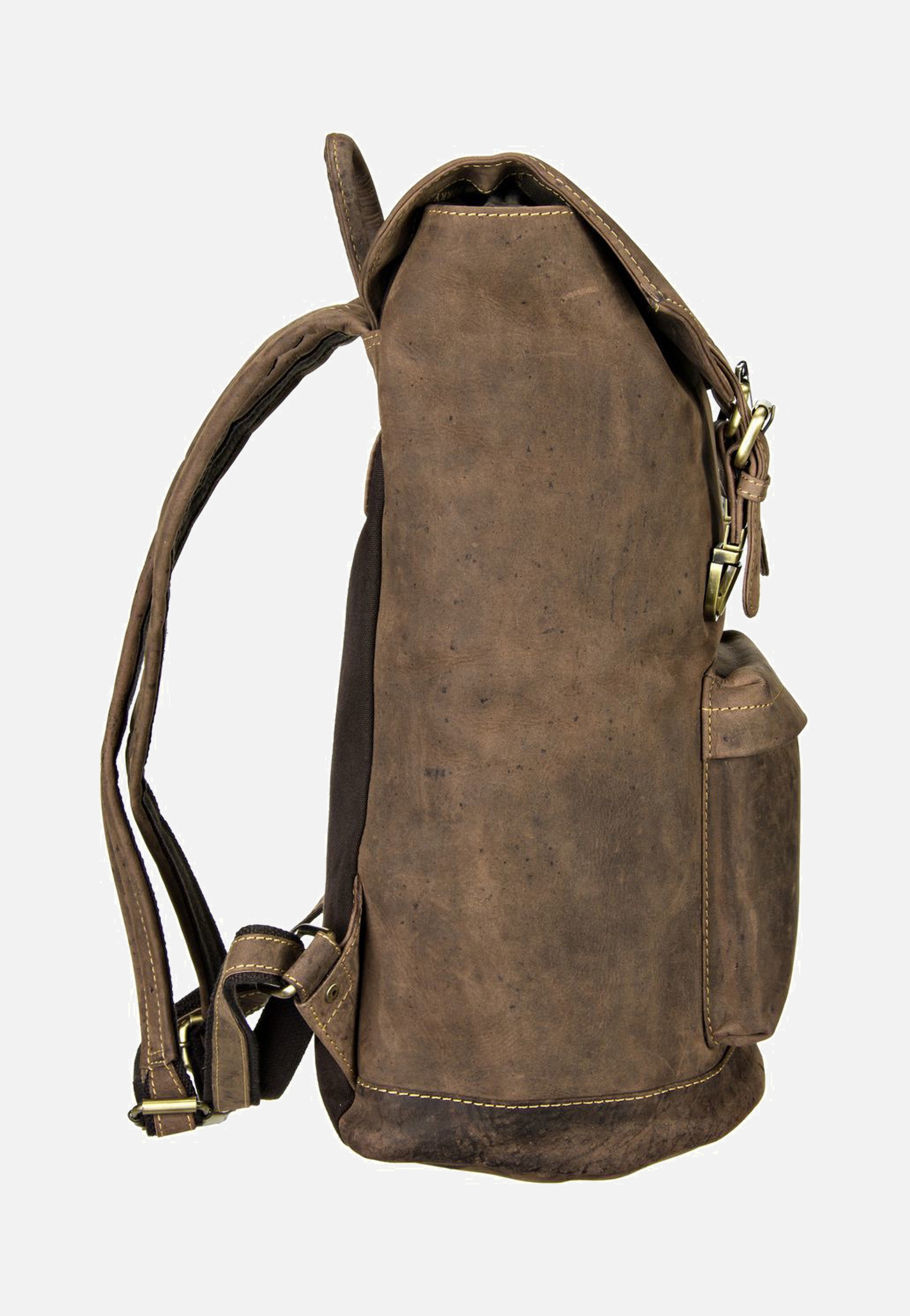 Greenburry - Vintage Retro Sattelbraun - Backpack | Men-Image