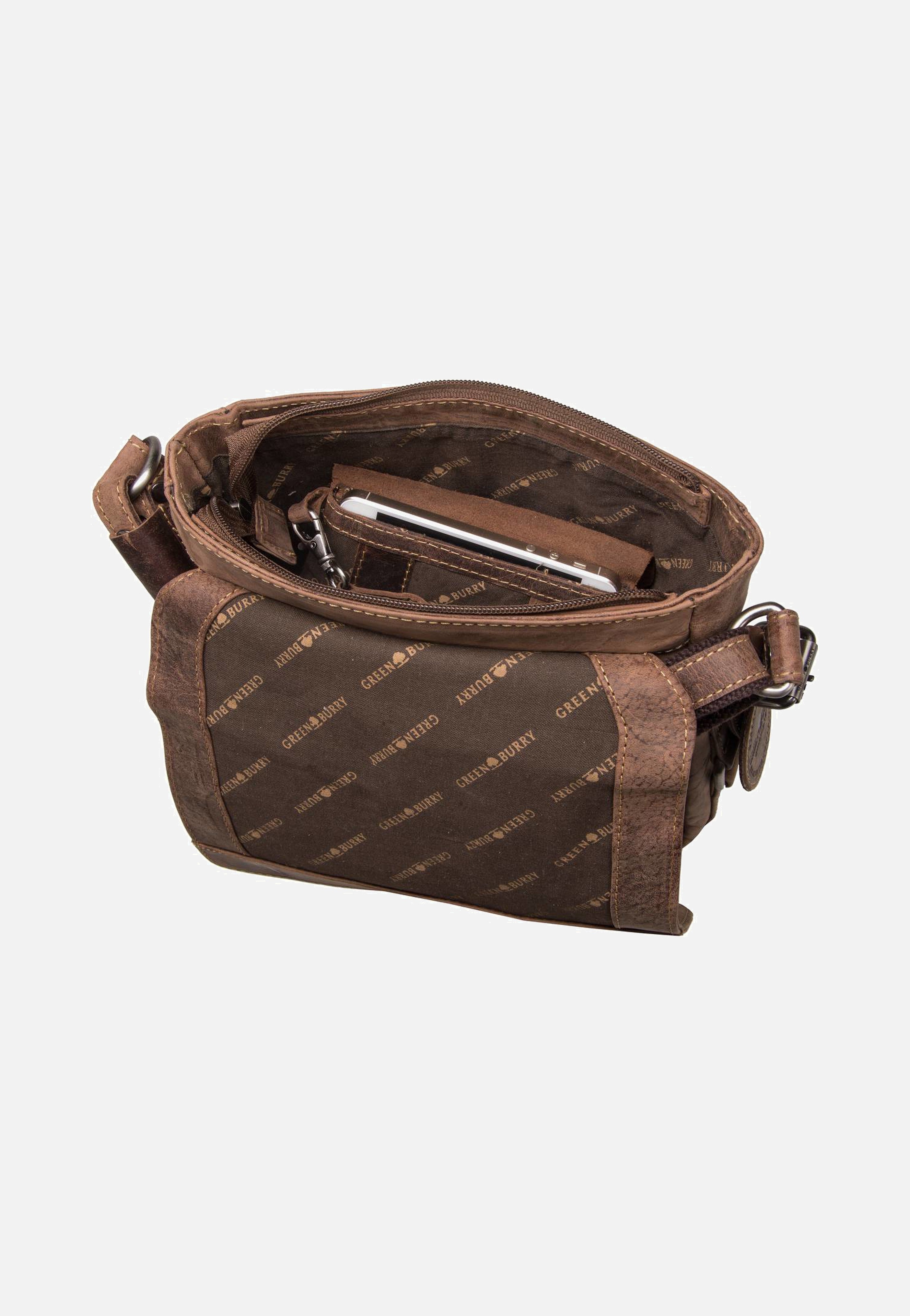 Greenburry - Vintage Revival Messenger 1912 Sattelbraun - Shoulder Bag | Men-Image