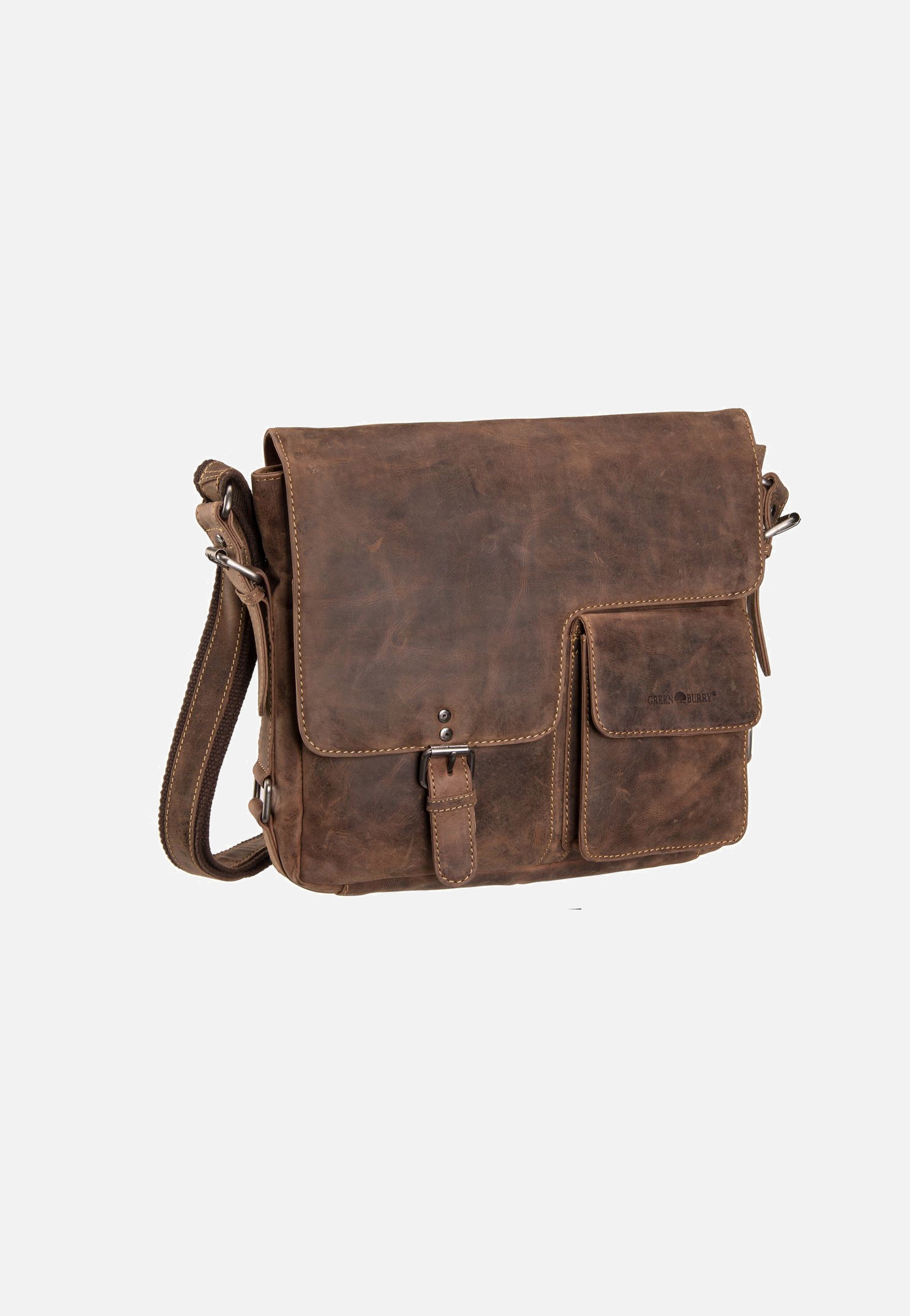 Greenburry - Vintage Revival Messenger 1913 Sattelbraun - Messenger Bag | Men-Image