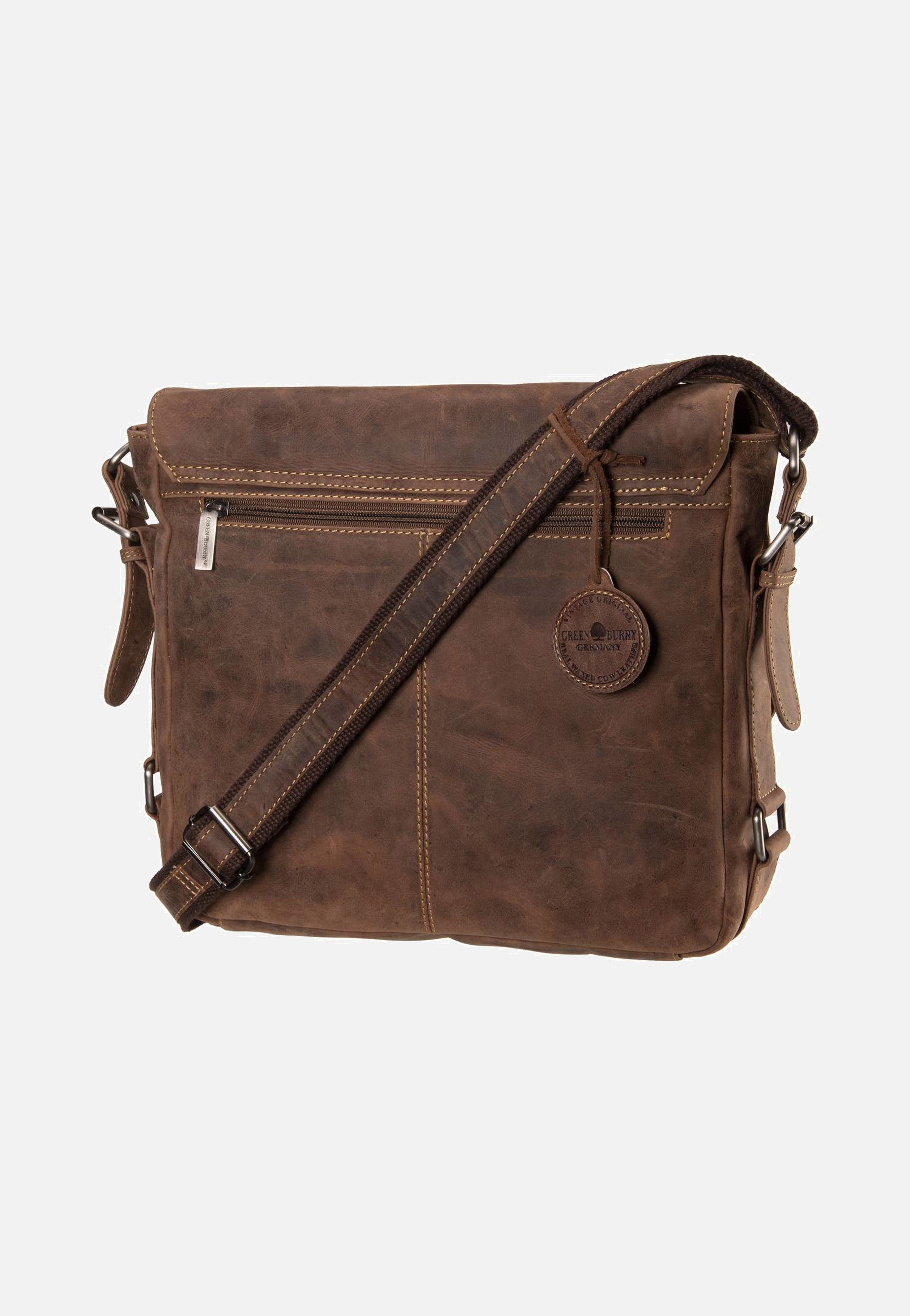 Greenburry - Vintage Revival Messenger 1913 Sattelbraun - Messenger Bag | Men-Image