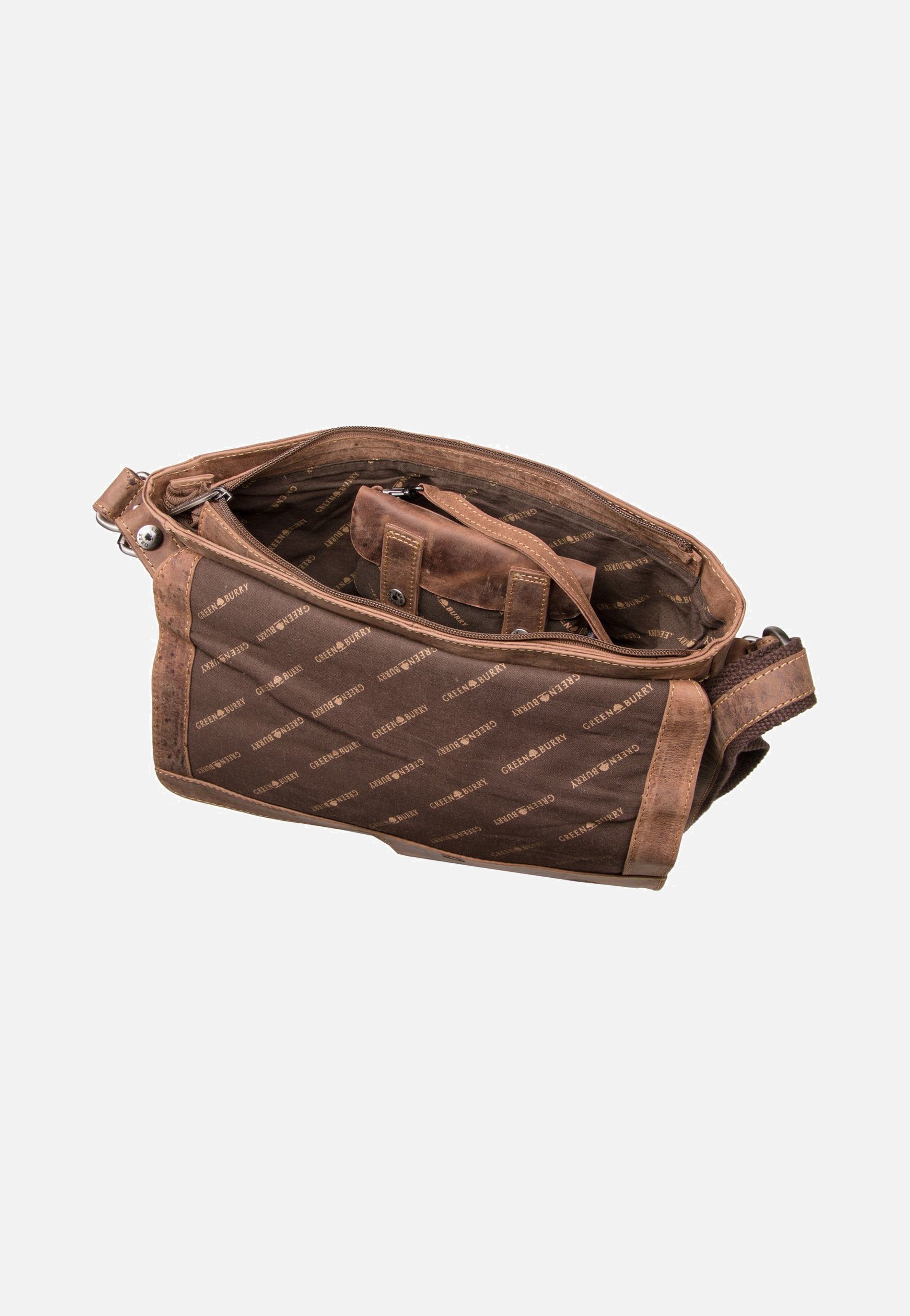 Greenburry - Vintage Revival Messenger 1913 Sattelbraun - Messenger Bag | Men-Image