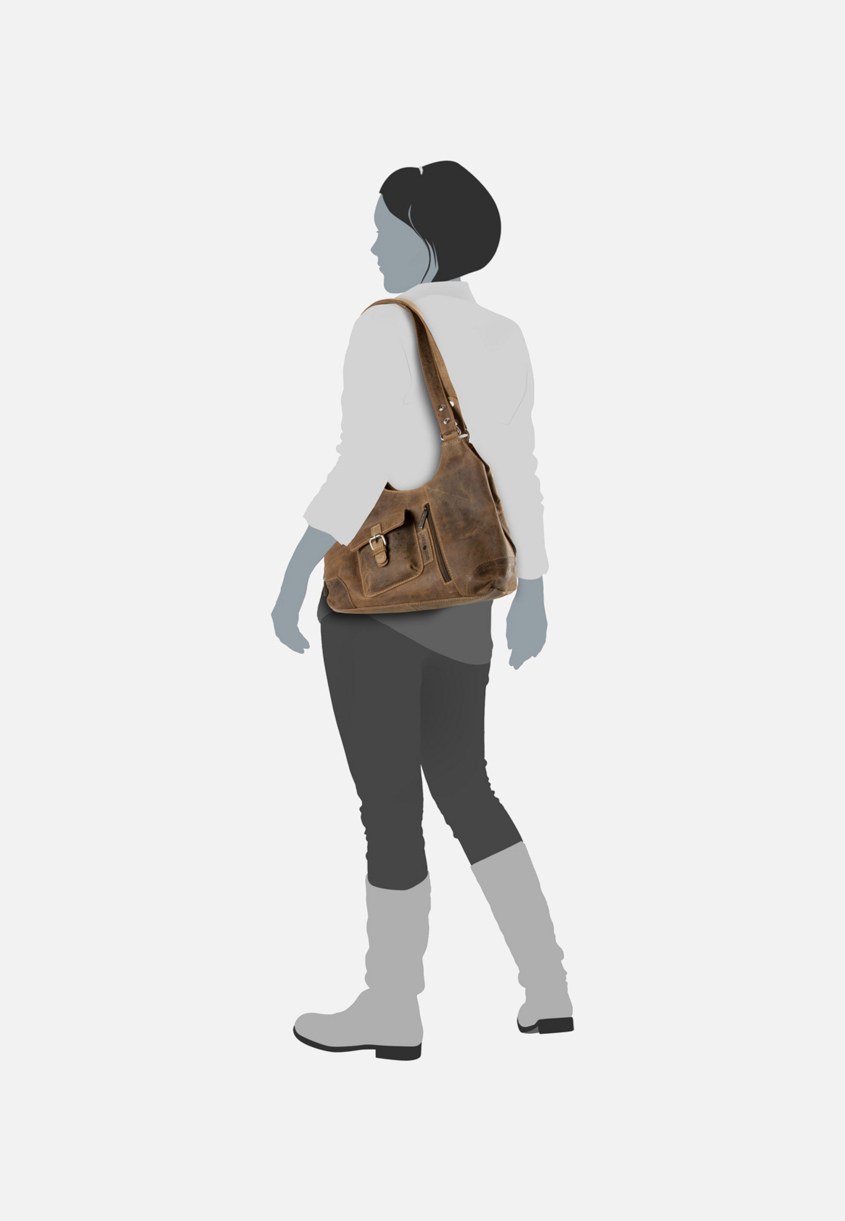 Greenburry - Vintage Revival Vol. 1 Bag Sattelbraun - Hobo Bag | Women-Image