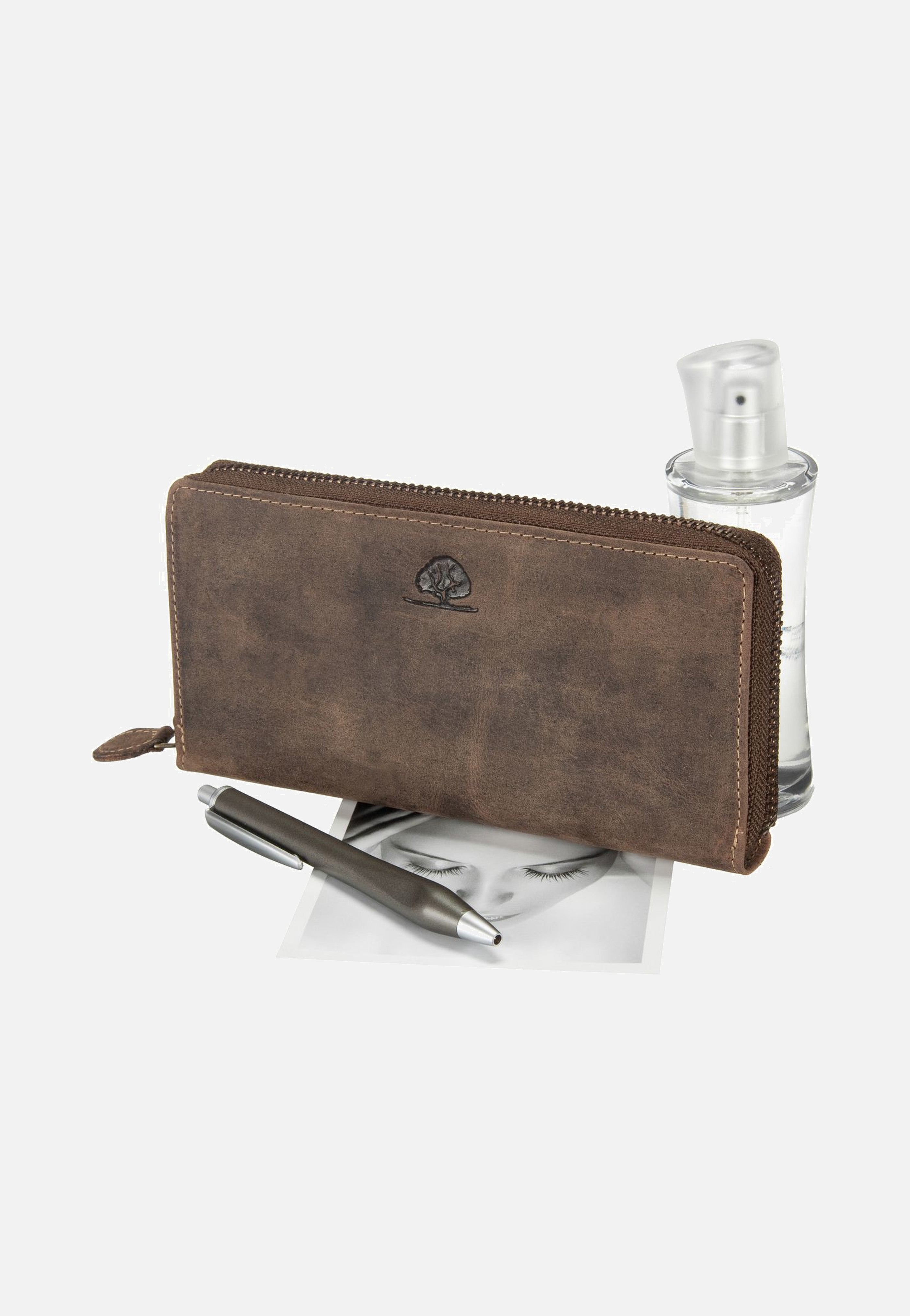 Greenburry - Vintage RV-Damenbörse Sattelbraun - Wallet | Women-Image