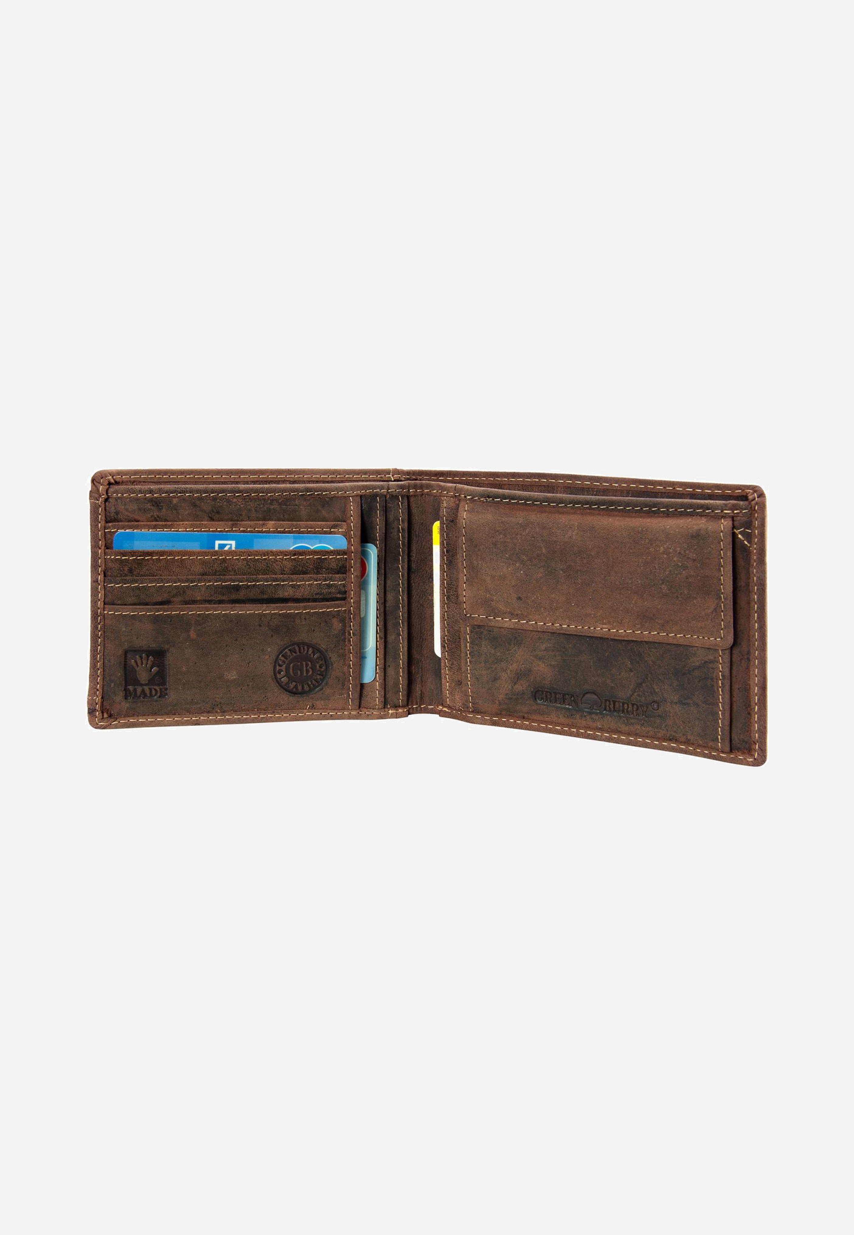 Greenburry - Vintage 2tlg. patented Sattelbraun - Wallet | Men-Image