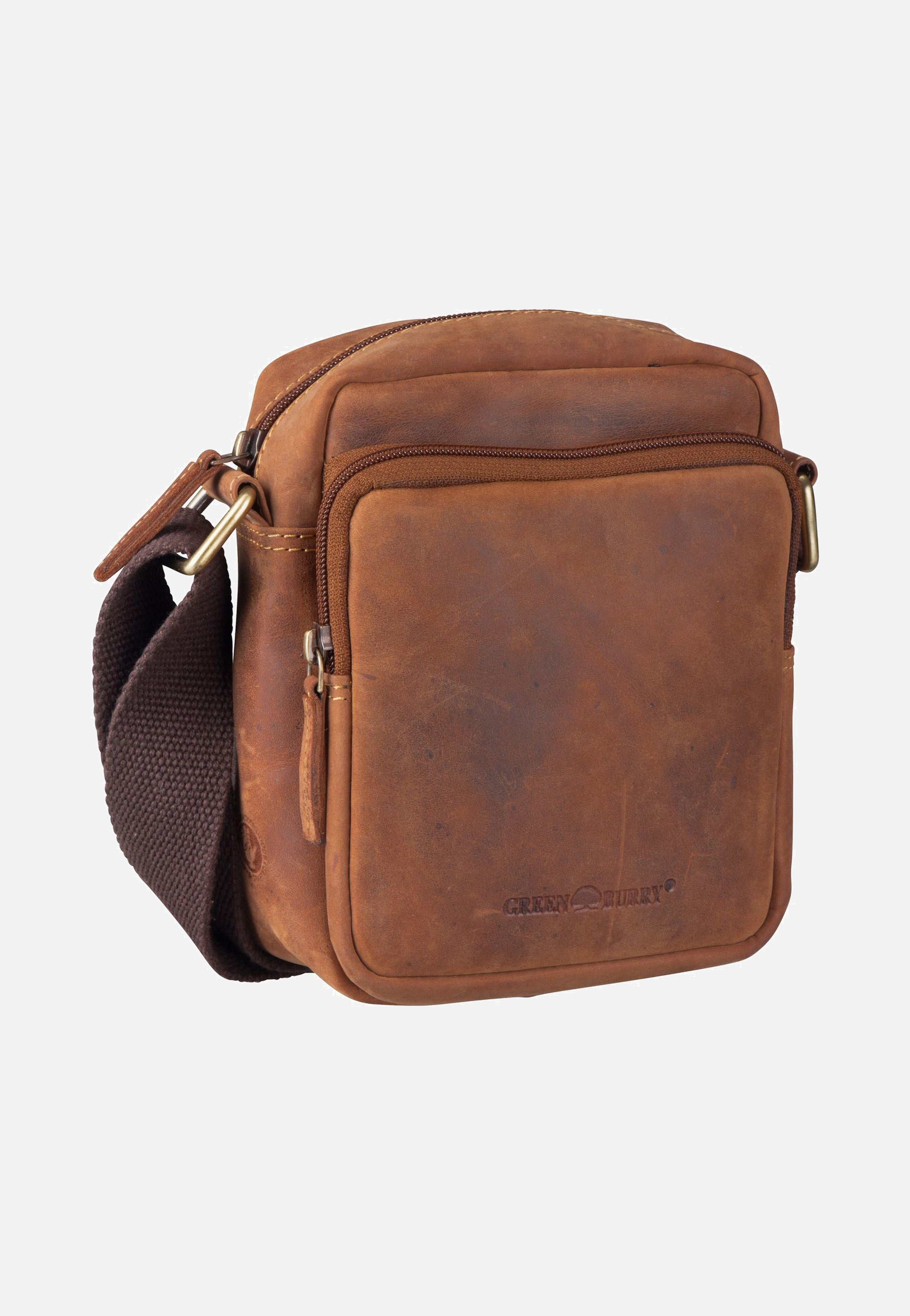 Greenburry - Vintage Travel 1611 Brown - Crossbody Bag | Men-Image
