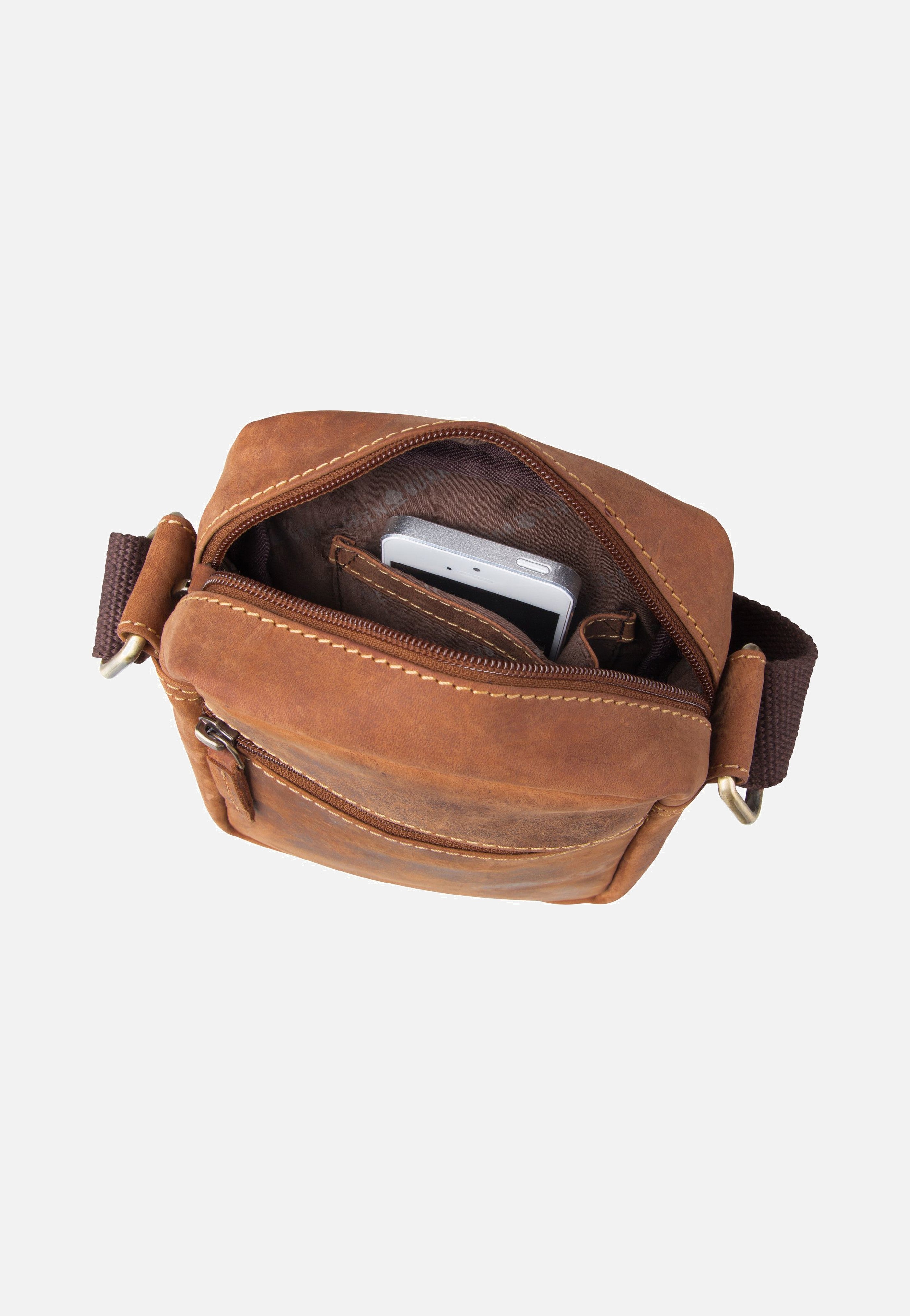 Greenburry Vintage Travel 1611 Brown Umhängetasche