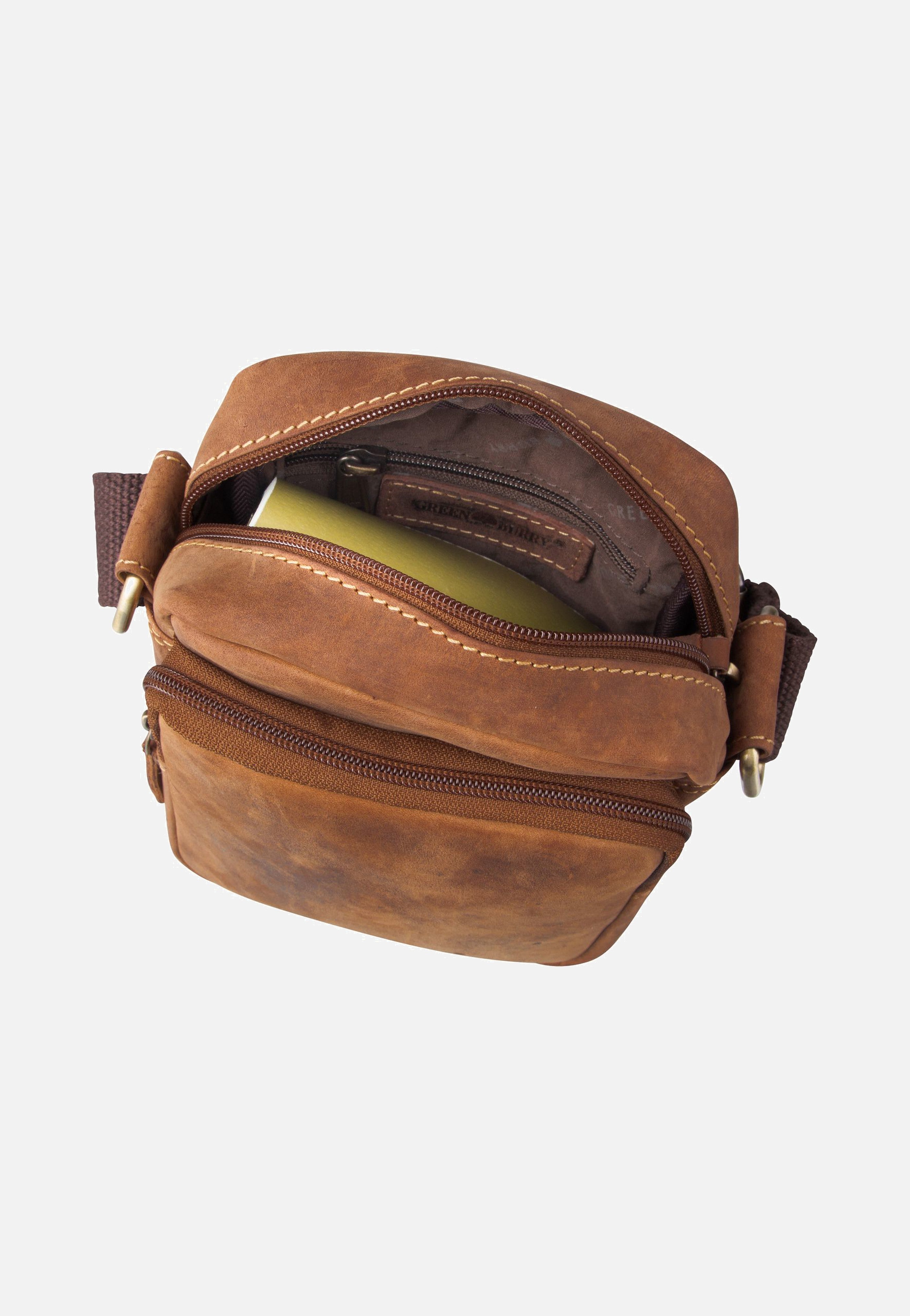 Greenburry Vintage Travel 1611 Brown Umhängetasche