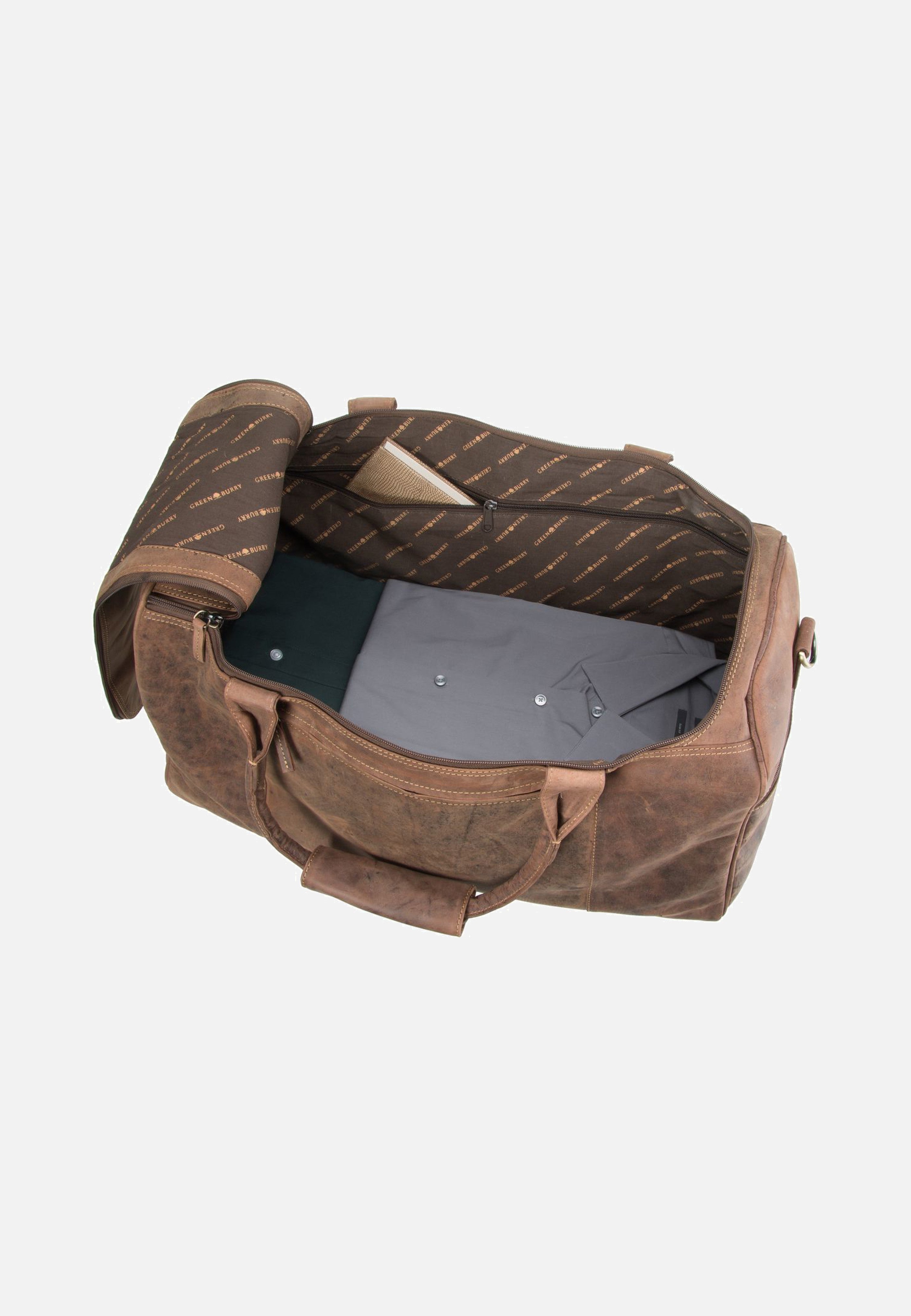 Greenburry - Vintage Traveller Sattelbraun - Weekender | Men-Image