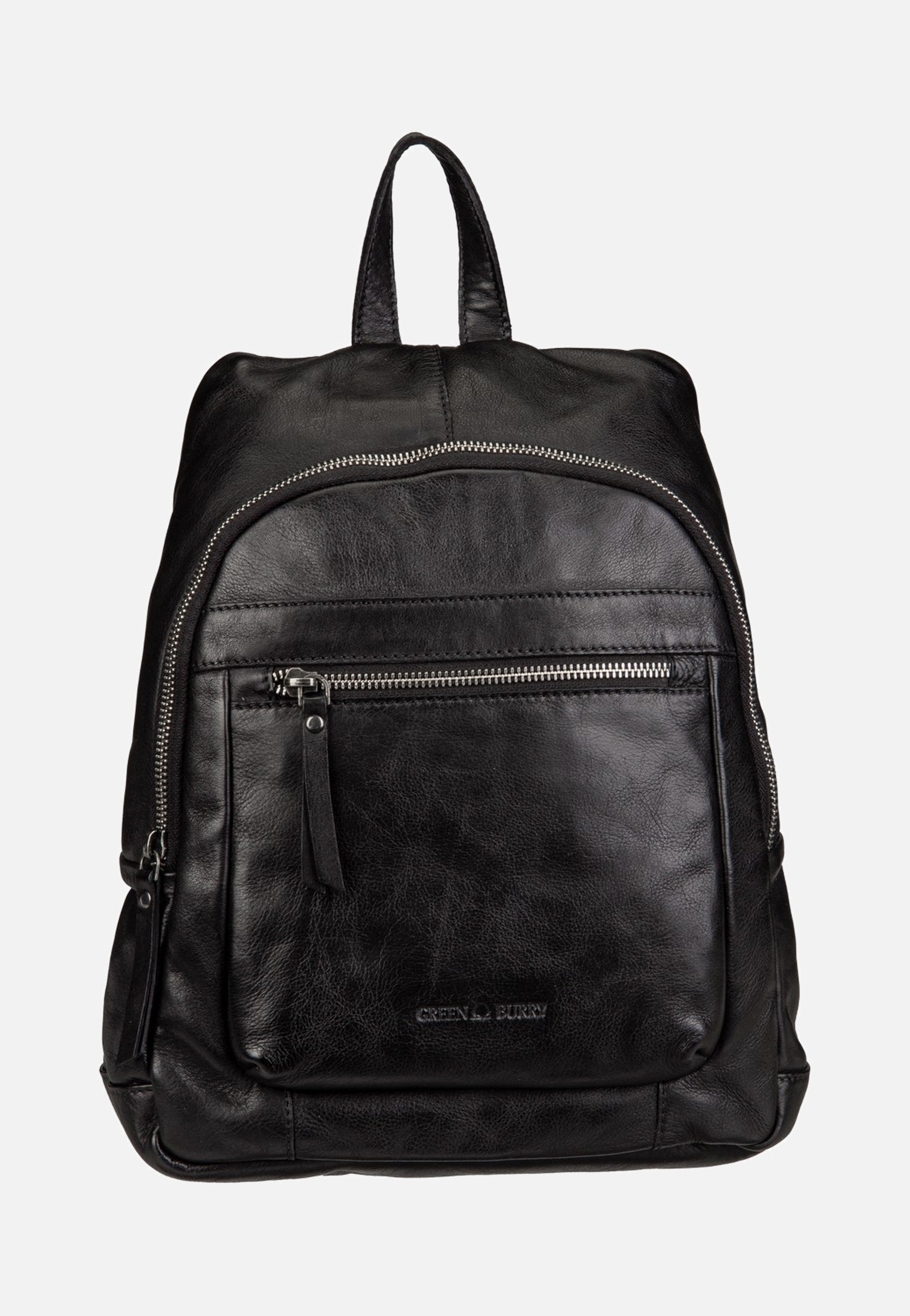 Greenburry Colombiana City Backpack Black Rucksack