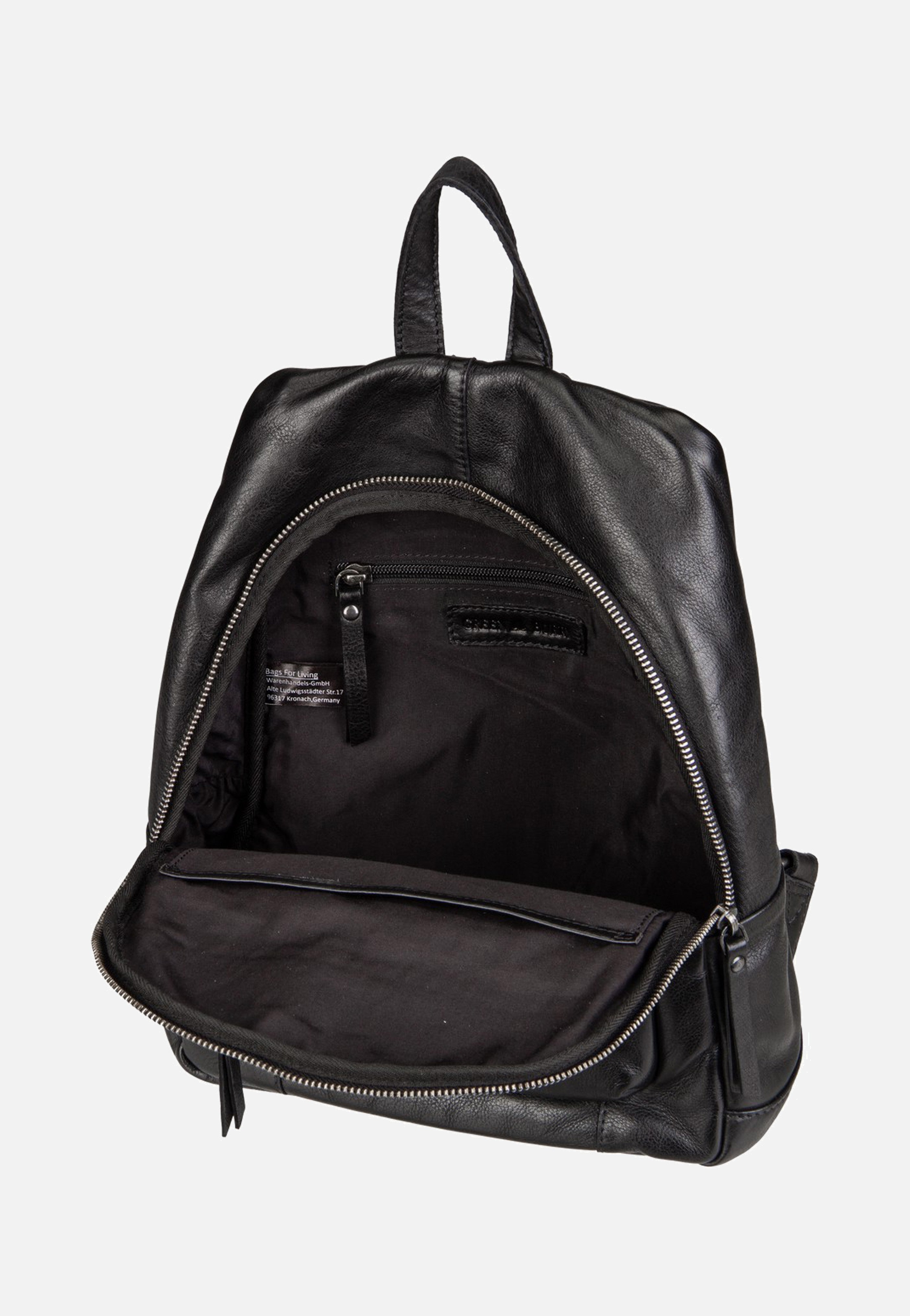 Greenburry Colombiana City Backpack Black Rucksack
