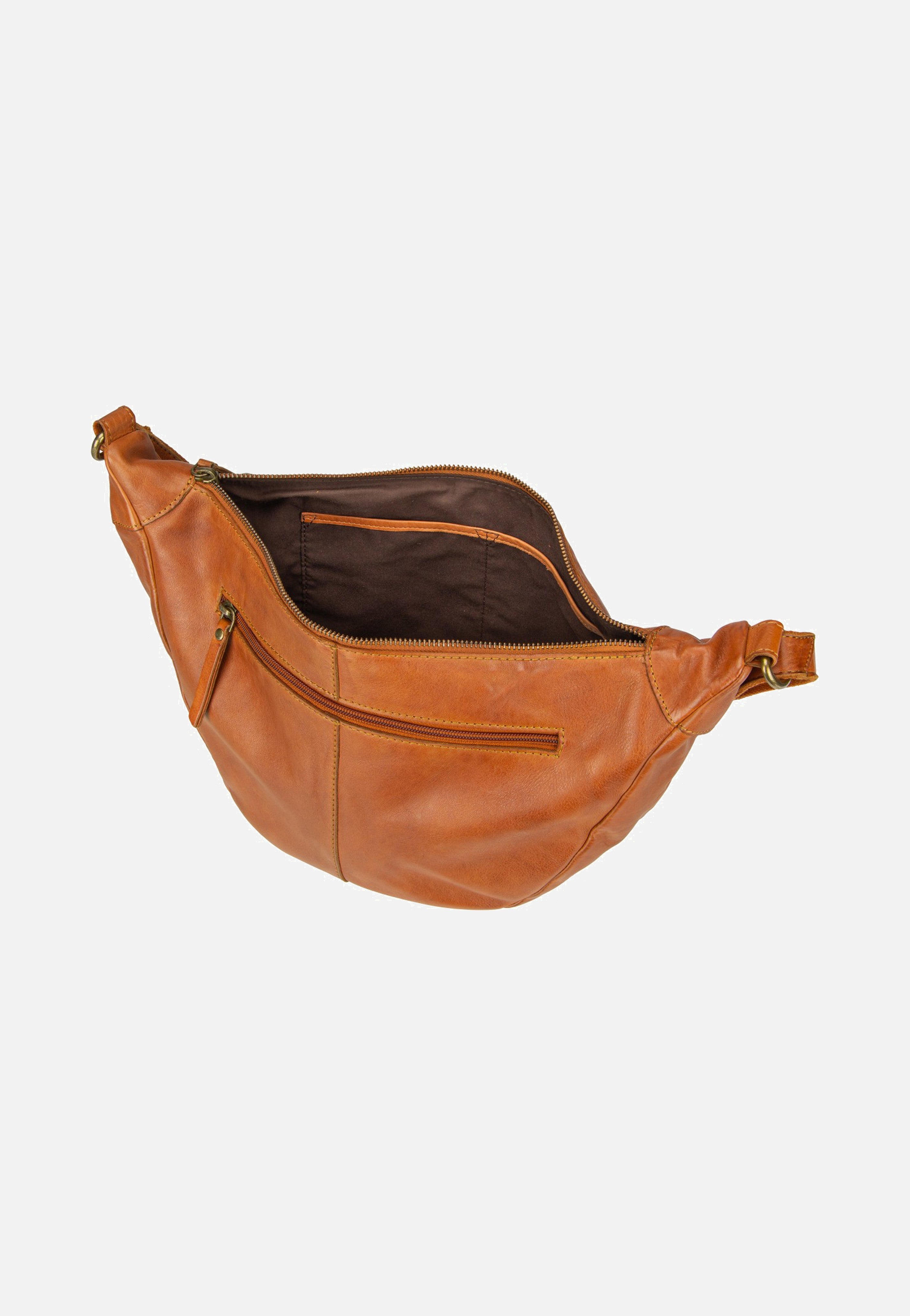 Greenburry Colombiana Moonbag Nougat Schultertasche