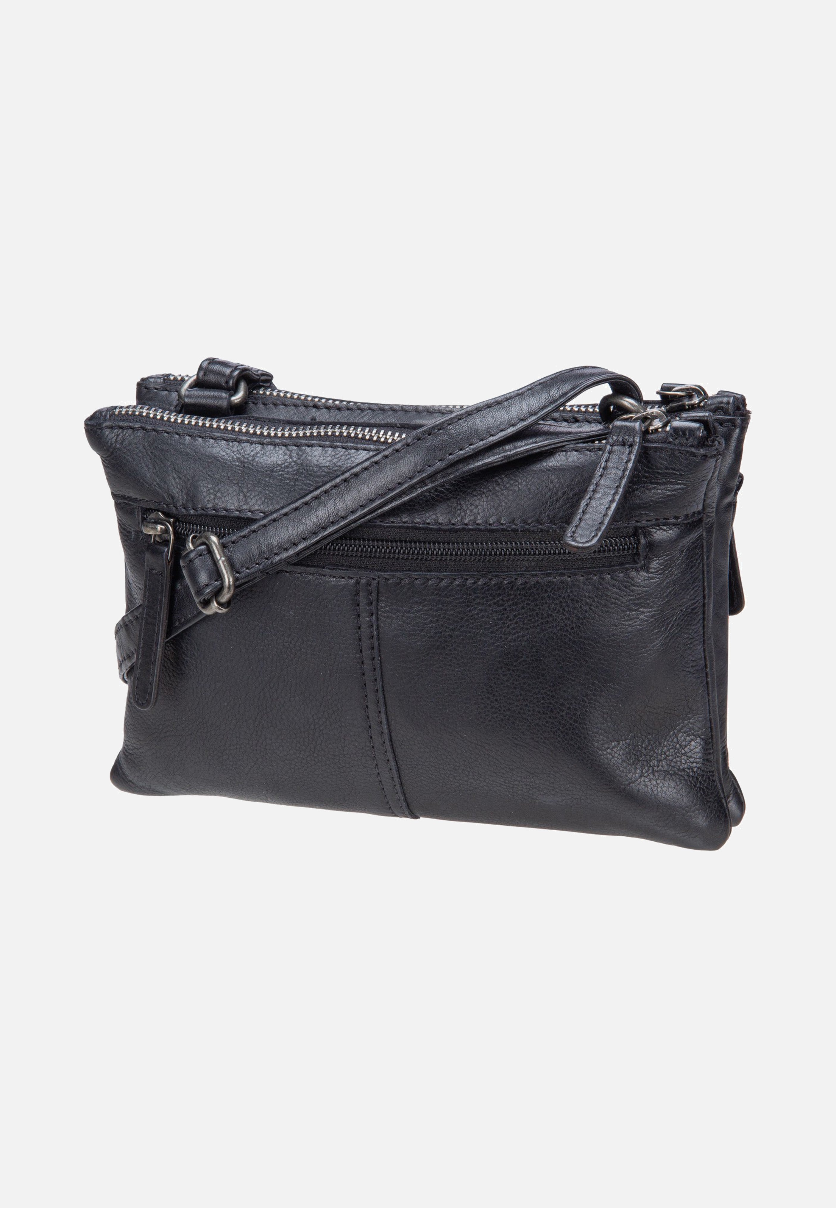 Greenburry - Colombiana Rv 3 Zip Small Black - Crossbody Bag | Neutral-Image