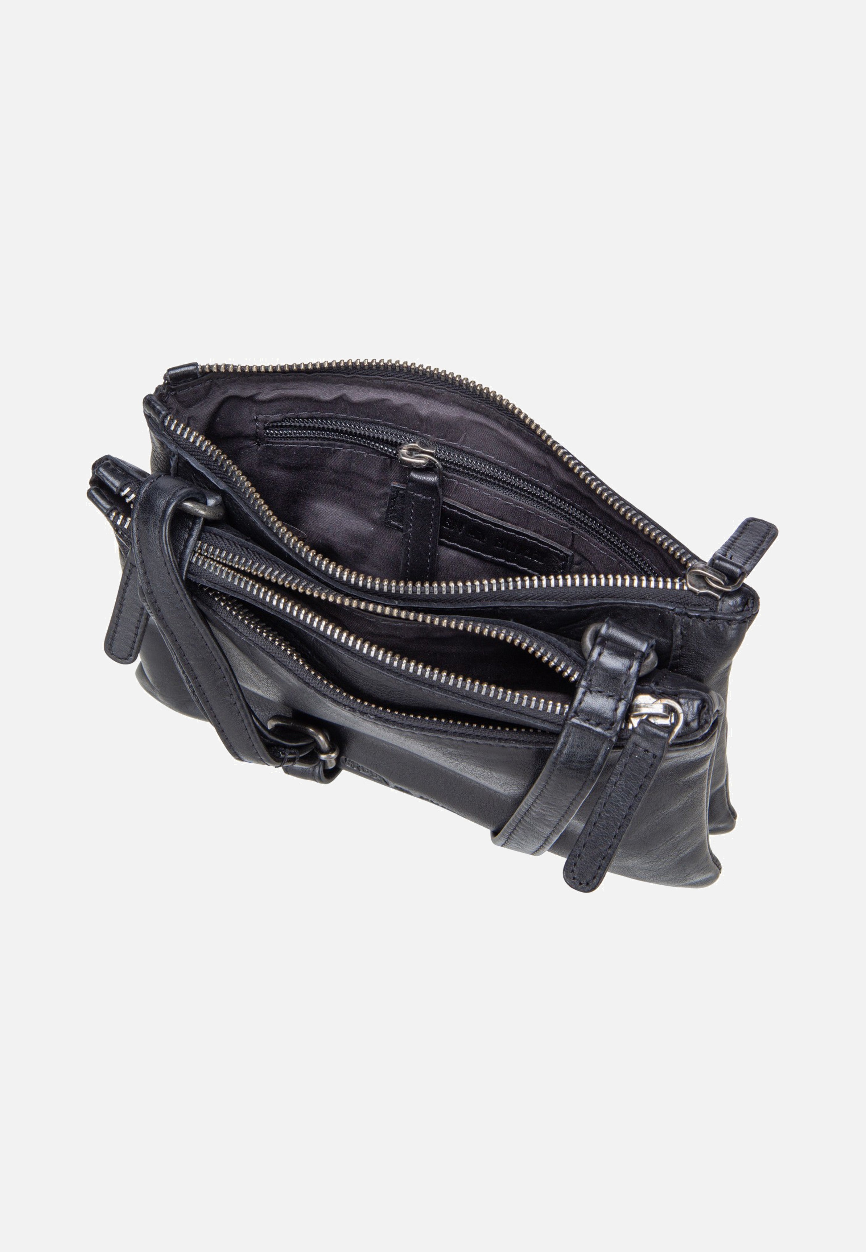 Greenburry - Colombiana Rv 3 Zip Small Black - Crossbody Bag | Neutral-Image