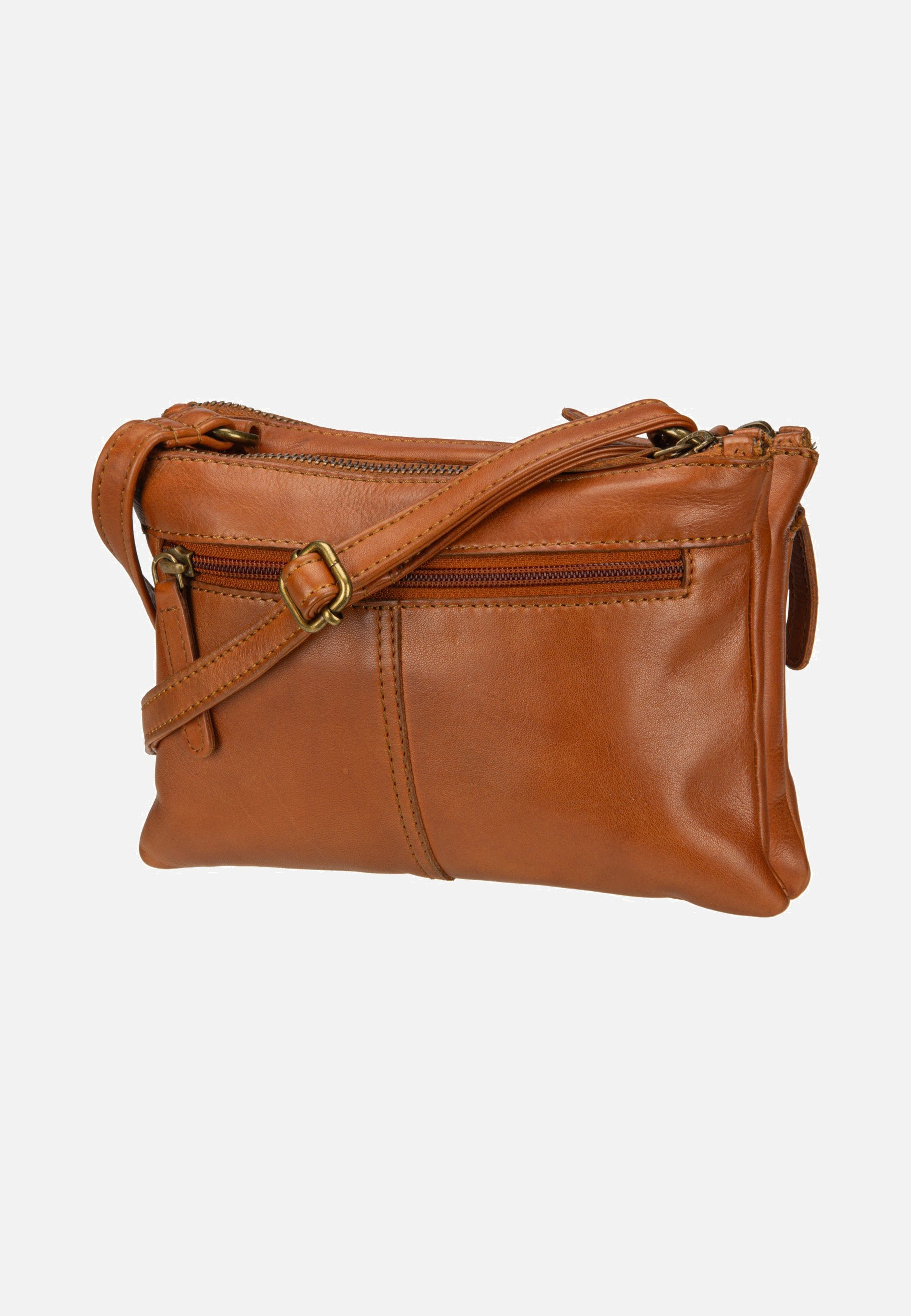 Greenburry - Colombiana Rv 3 Zip Small Nougat - Crossbody Bag | Neutral-Image