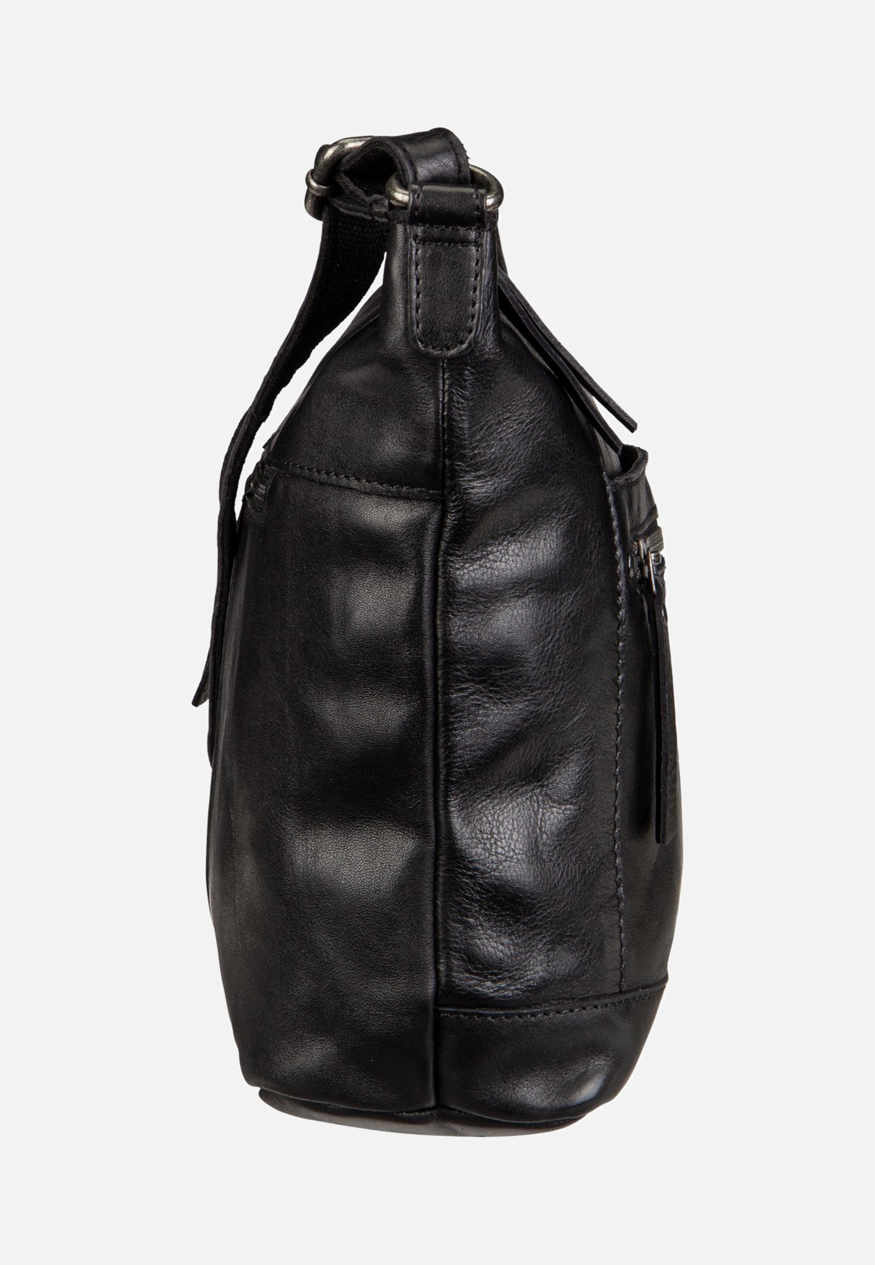 Greenburry Colombiana Shoulderbag Black Umhängetasche
