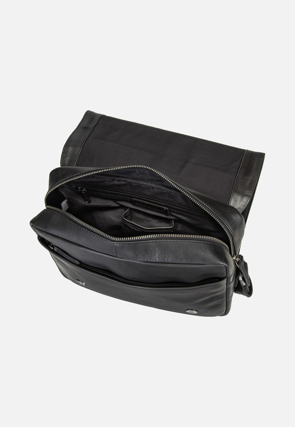 Greenburry Fiorentina 2212 A4 Black Messenger Bag