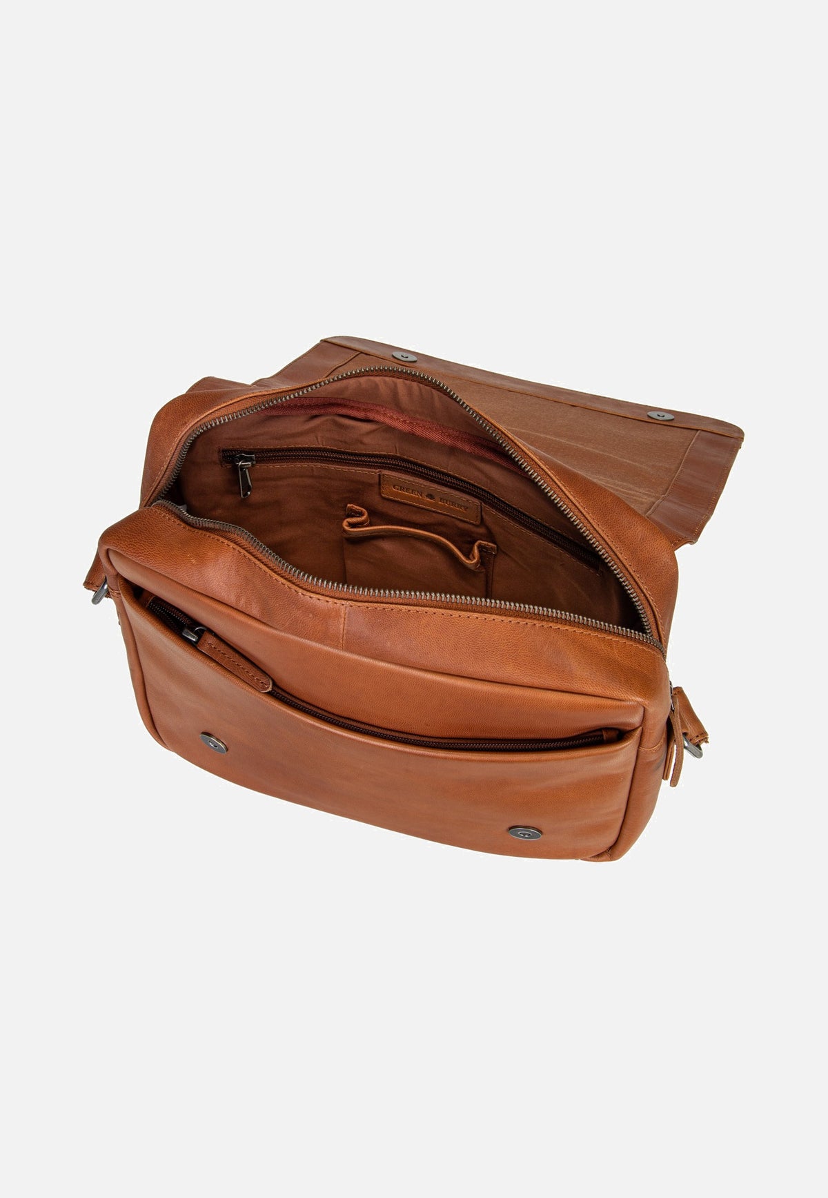 Greenburry Fiorentina 2212 A4 Tan Messenger Bag