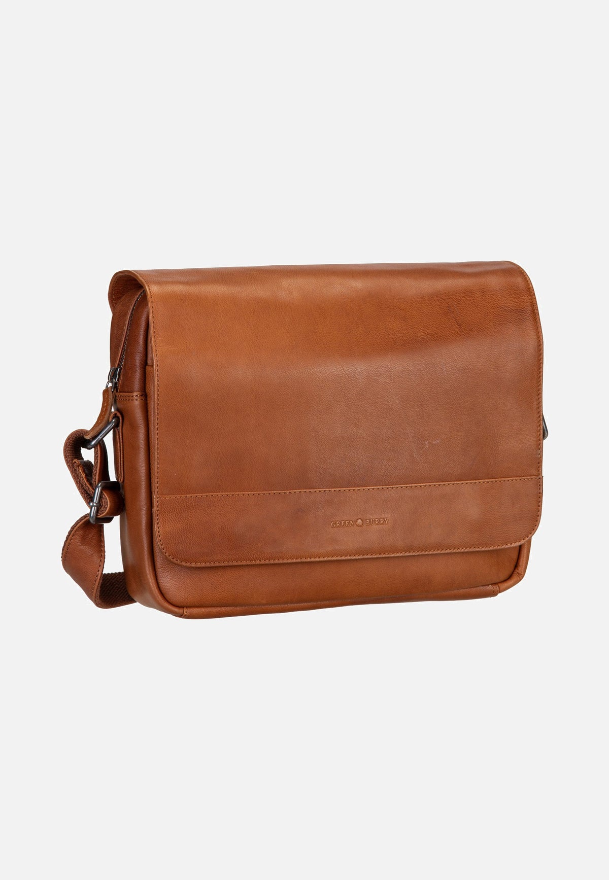 Greenburry Fiorentina 2212 A4 Tan Messenger Bag