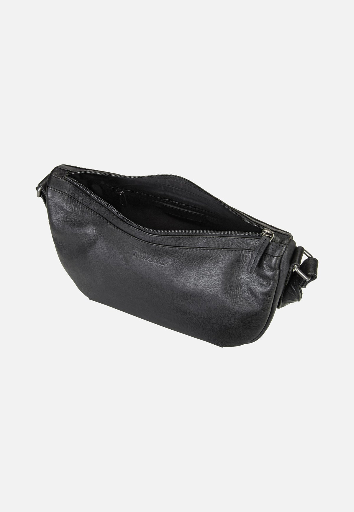 Greenburry Fiorentina Half-Moon Black Sling Bag