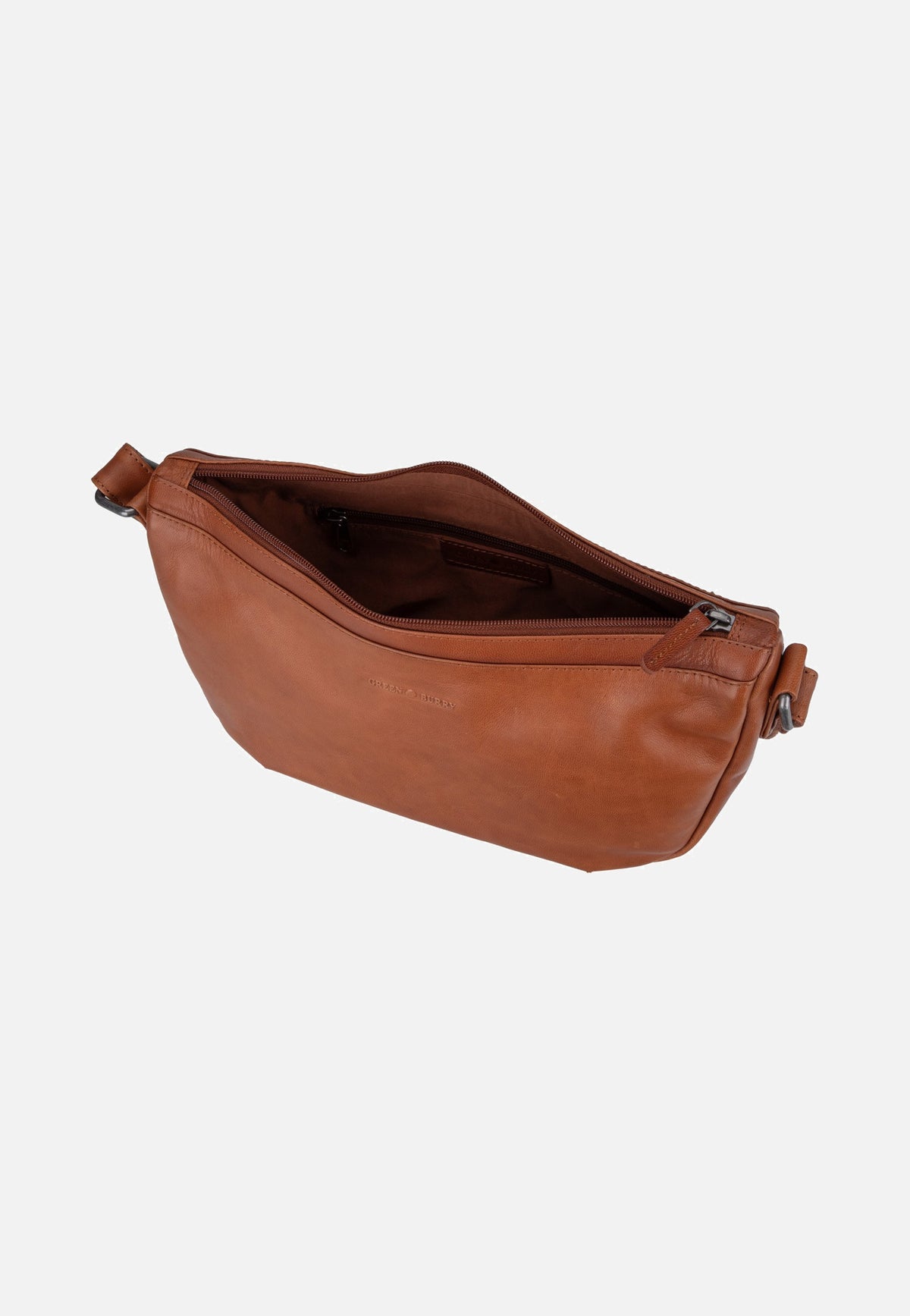 Greenburry Fiorentina Half-Moon Tan Sling Bag