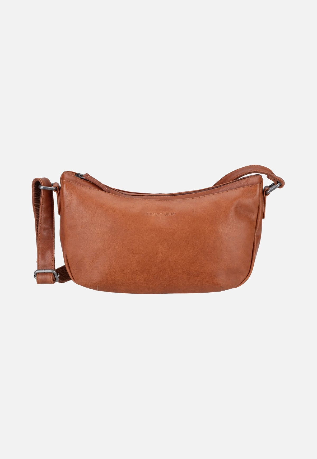 Greenburry Fiorentina Half-Moon Tan Sling Bag