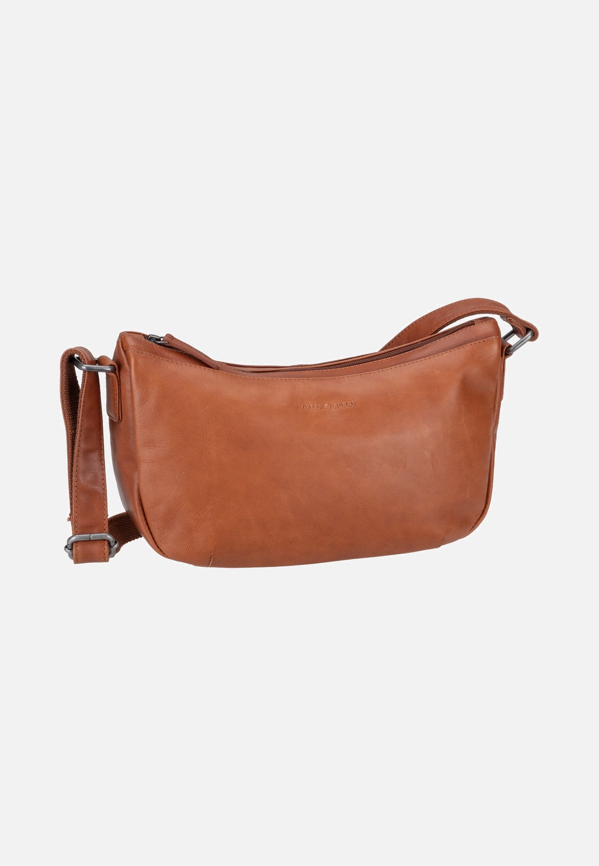 Greenburry Fiorentina Half-Moon Tan Sling Bag