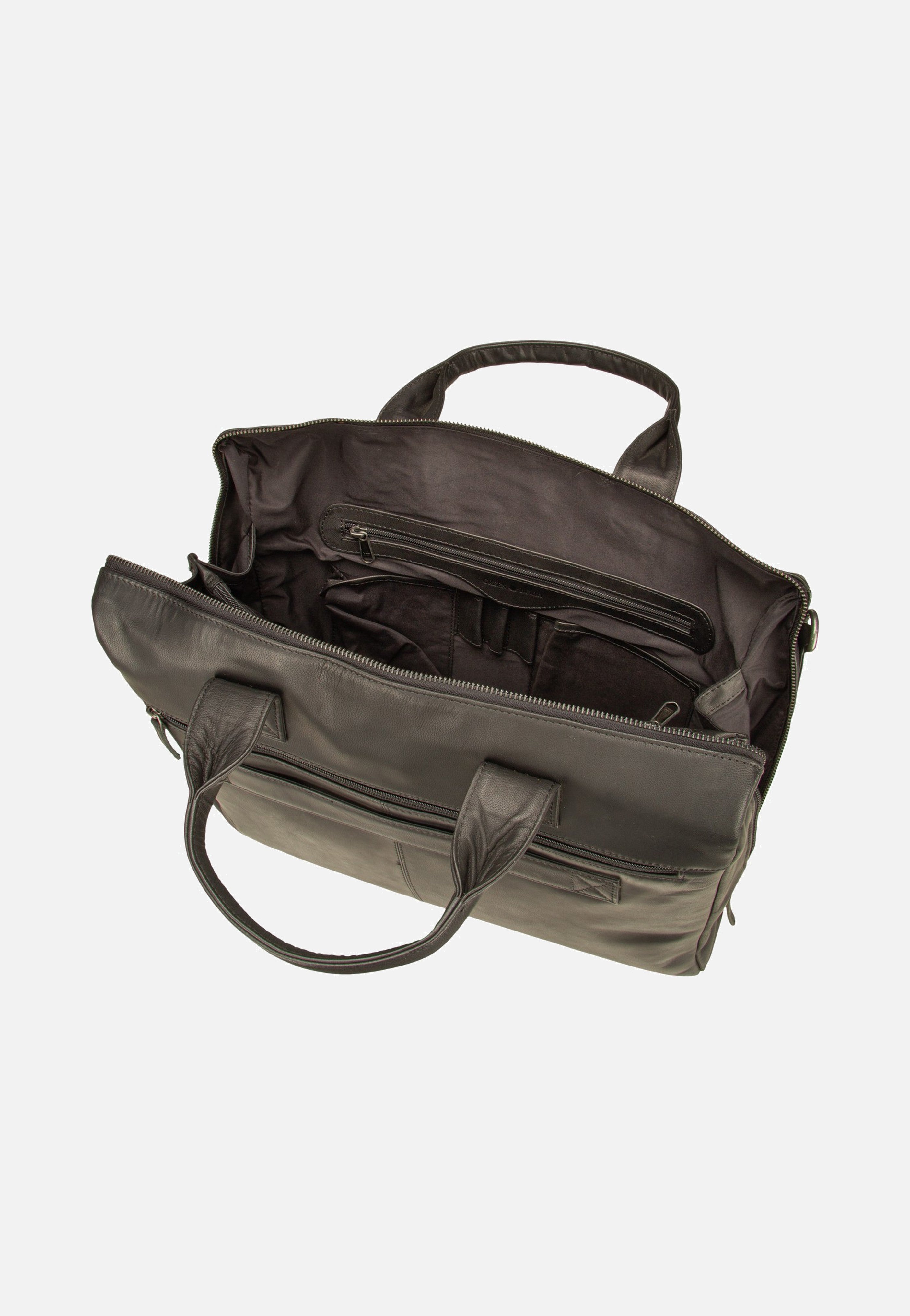 Greenburry - Fiorentina Business Mappe Black - Messenger Bag | Neutral-Image
