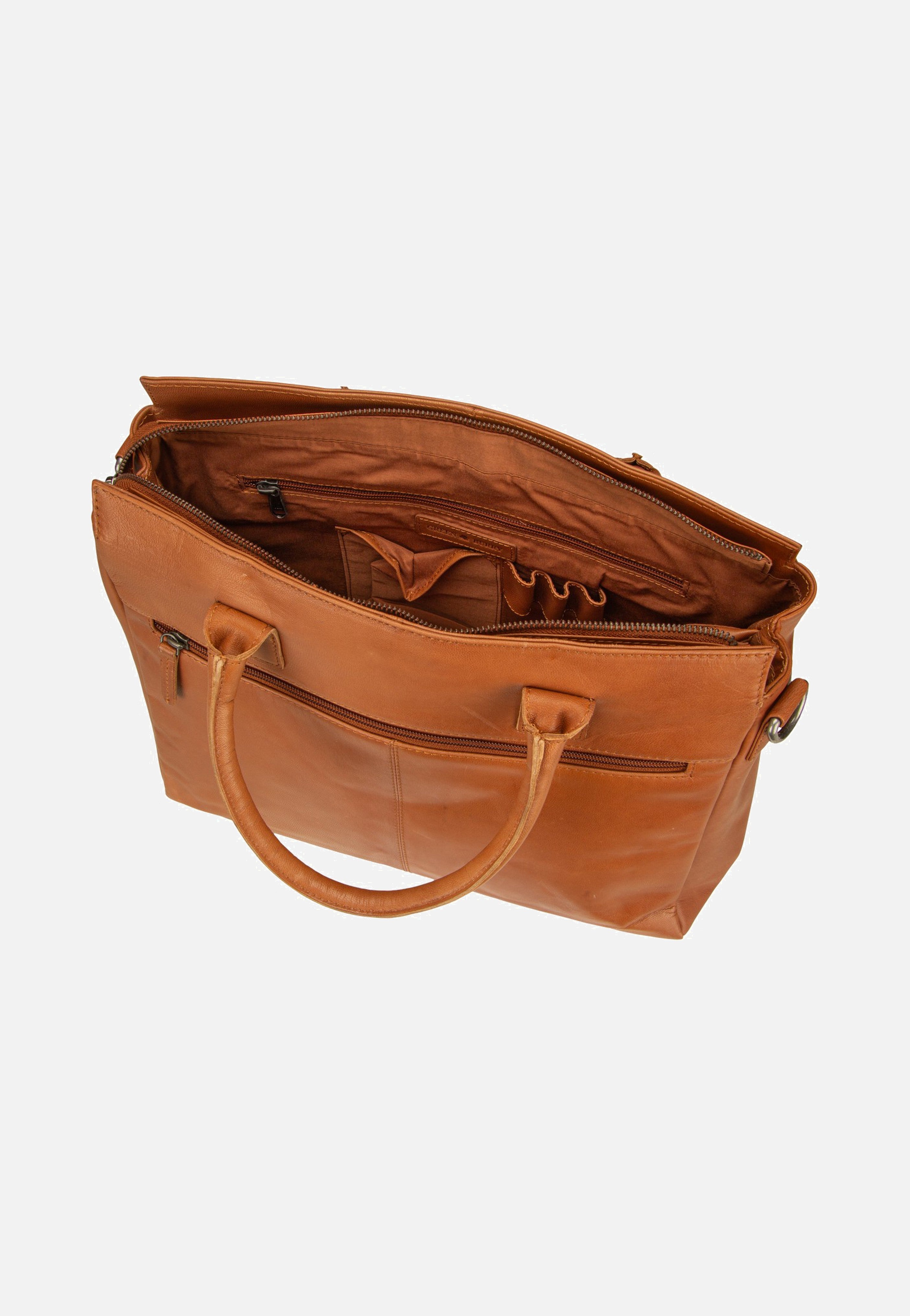 Greenburry Fiorentina Business Tan Messenger Bag