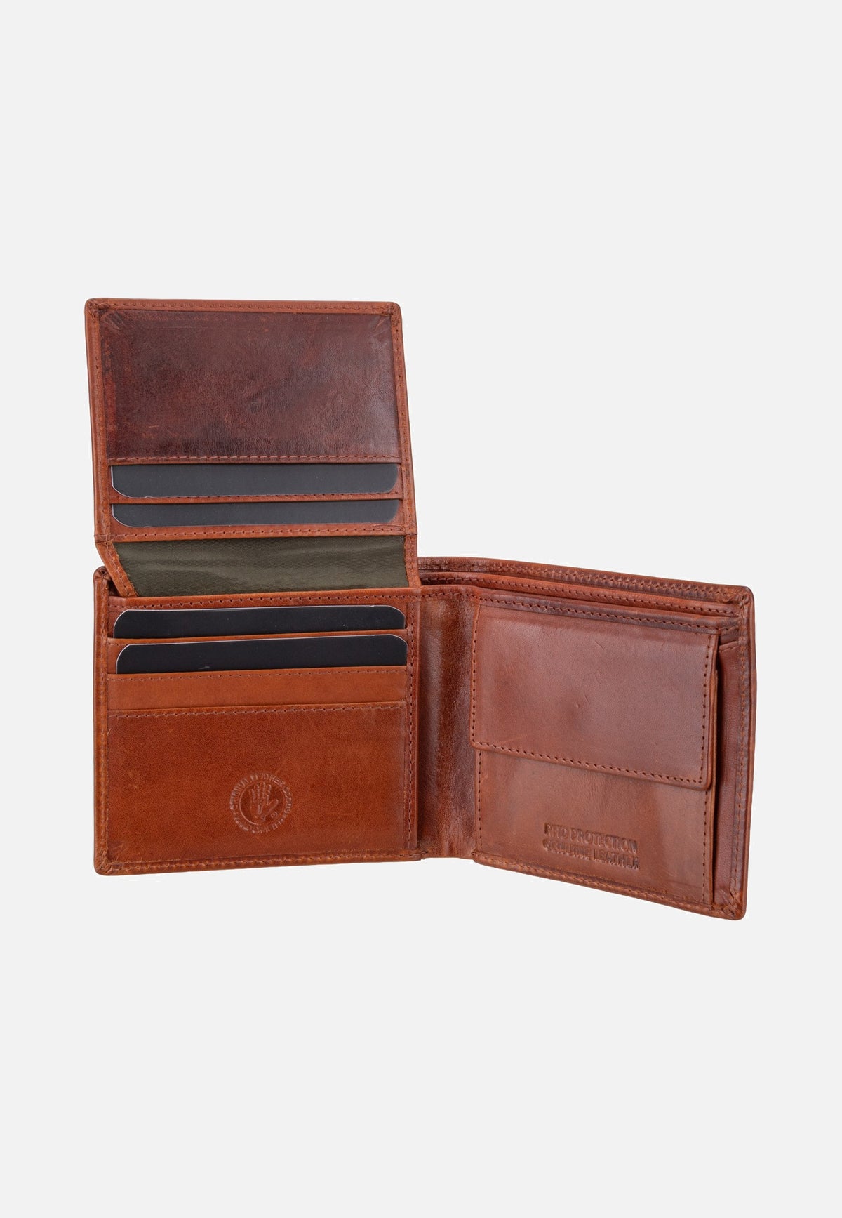 Greenburry Newport 2112 RFID Caramel Portemonnaie
