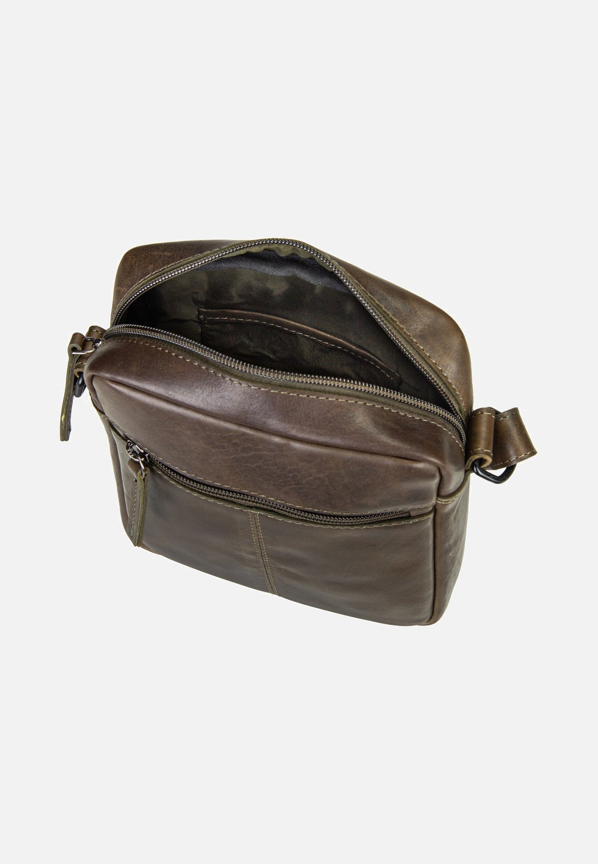 Greenburry Newport 2120 British Green Crossbody Bag