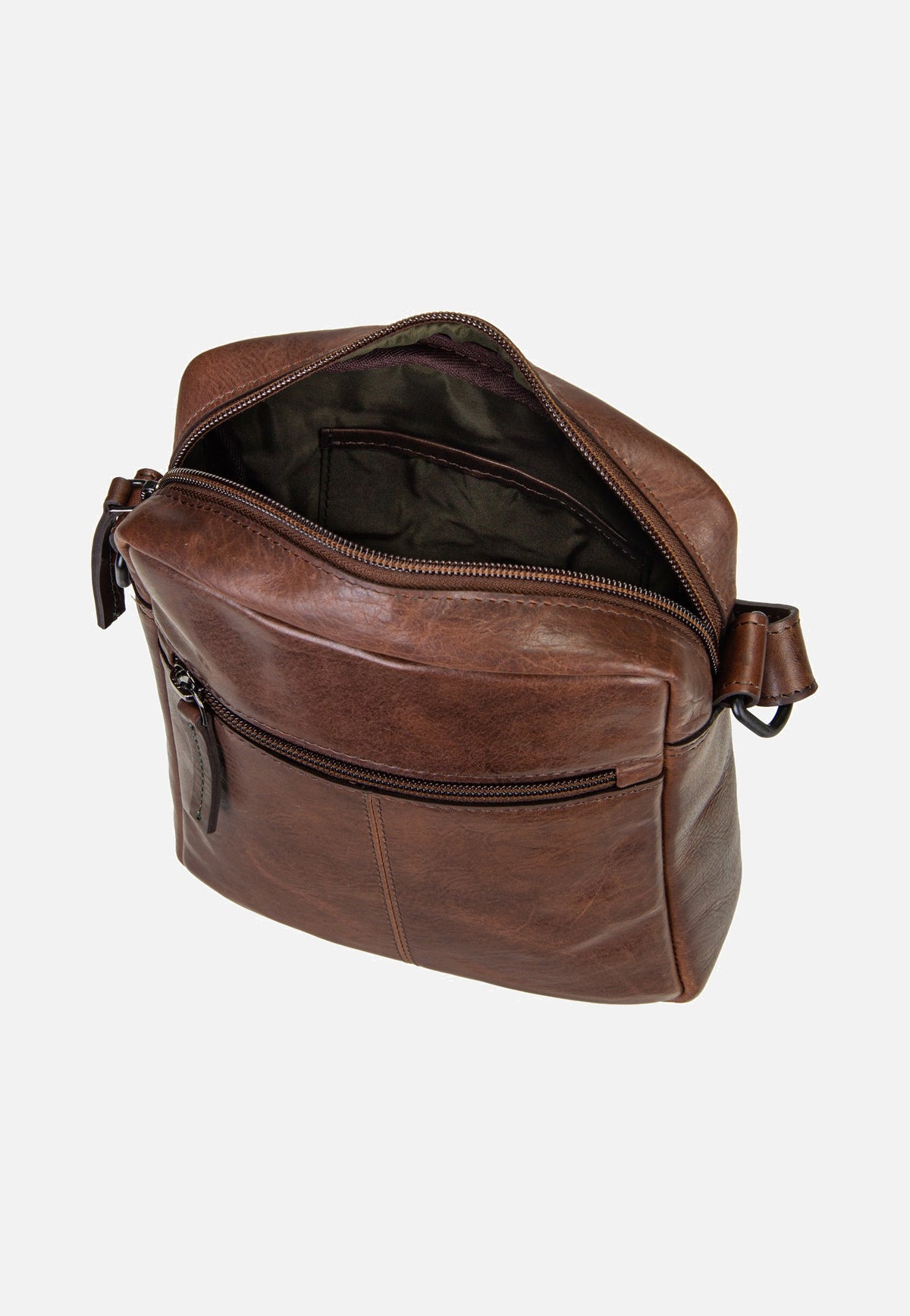 Greenburry Newport 2120 Coffee Crossbody Bag