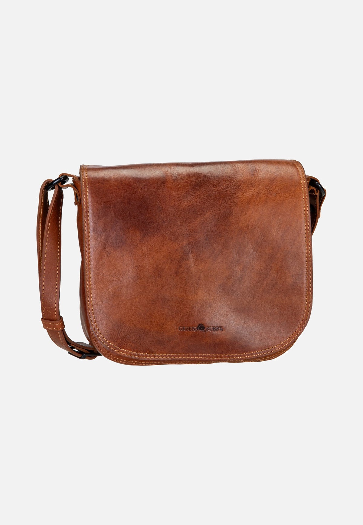 Greenburry Newport 2121 Caramel Crossbody Bag